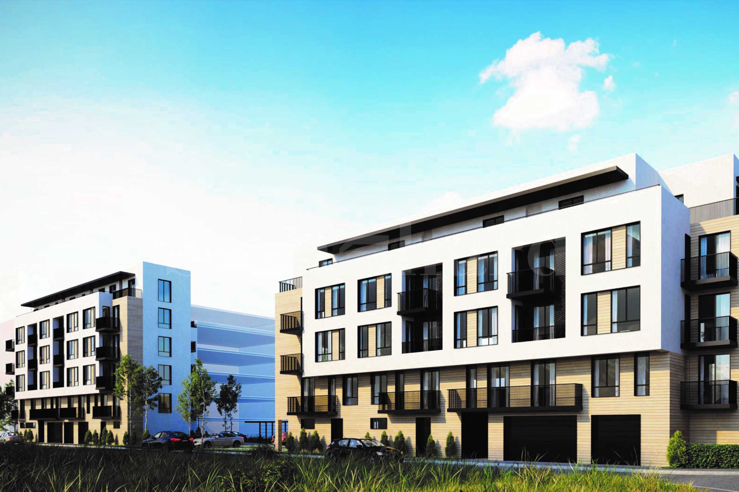 Нов жилищен проект за продажба с две сгради, до парк и езеро в ж.к Дружба 12 - Stonehard