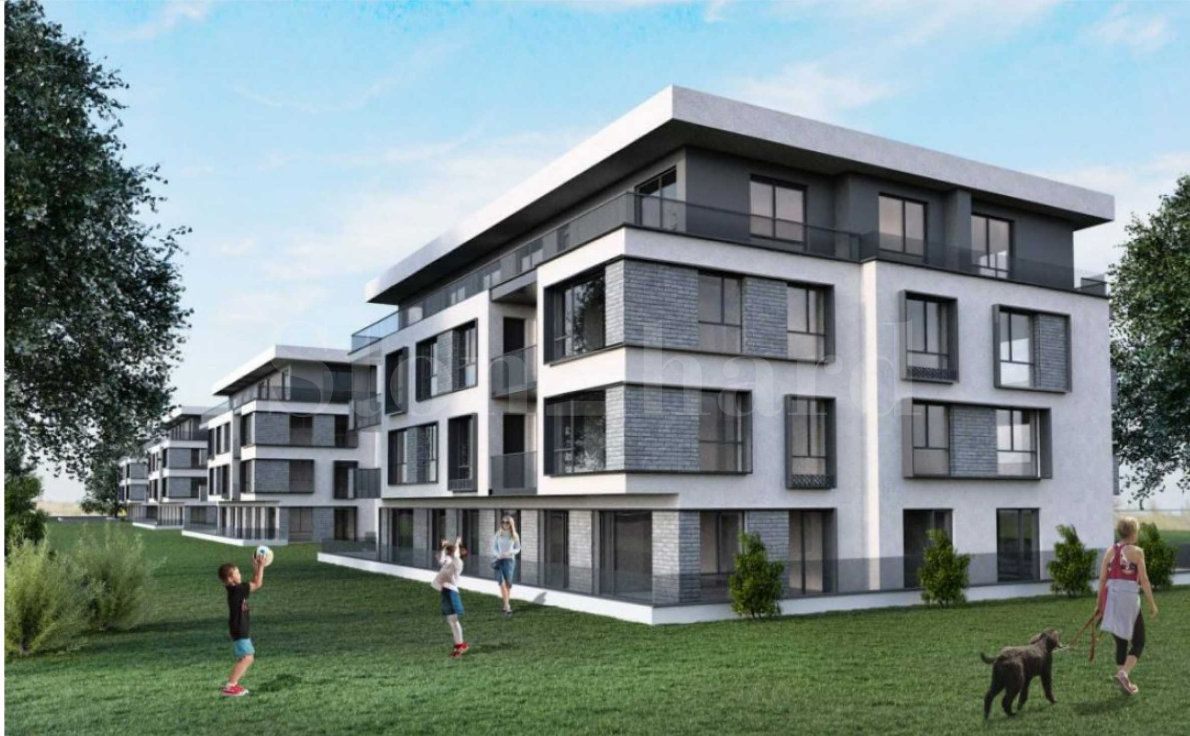 Нови апартаменти в модерен комплекс с паркова среда до Гребната база1 - Stonehard