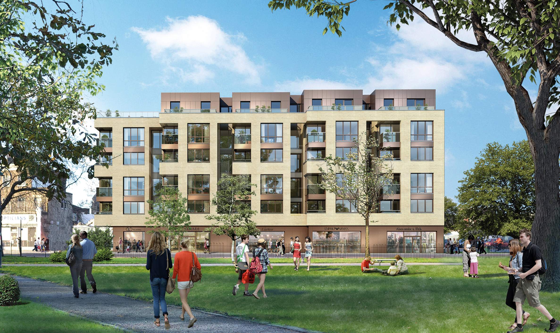 New-build apartments with direct views of Camberwell Green1 - Stonehard