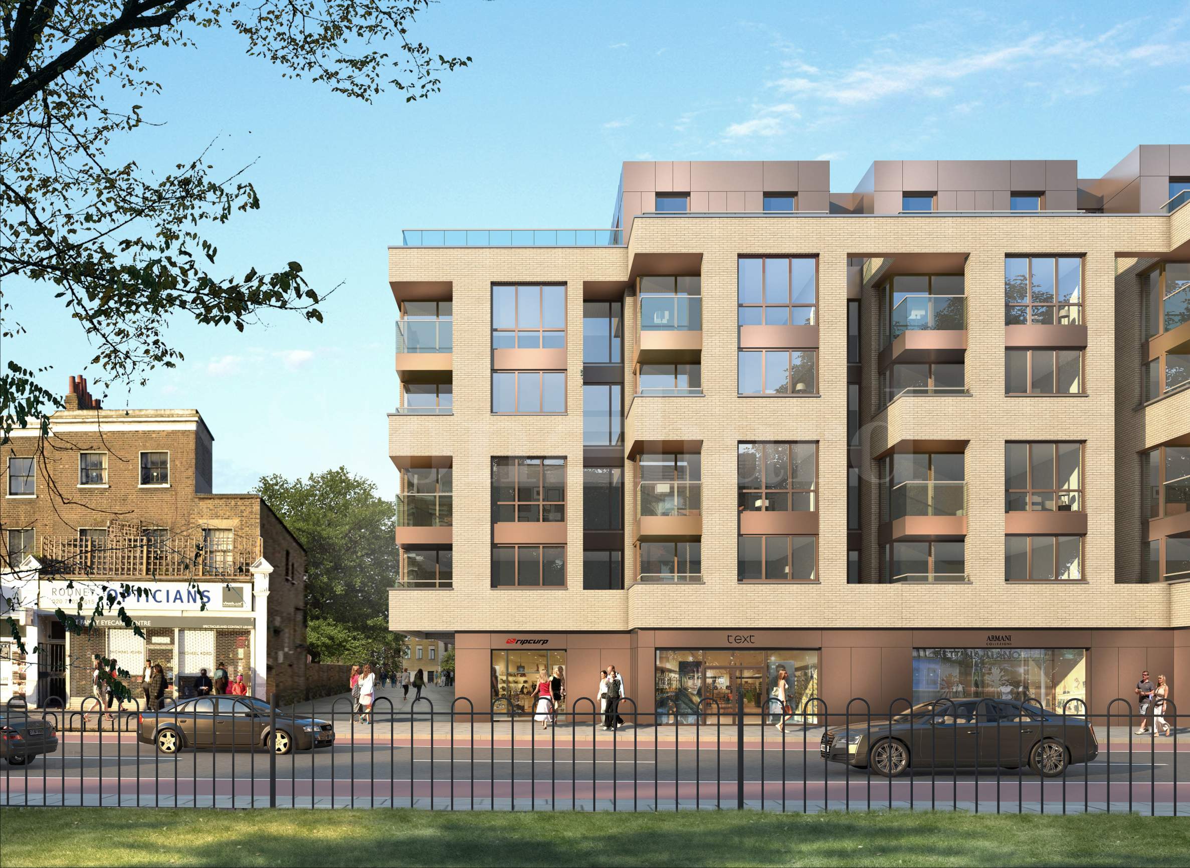 New-build apartments with direct views of Camberwell Green2 - Stonehard