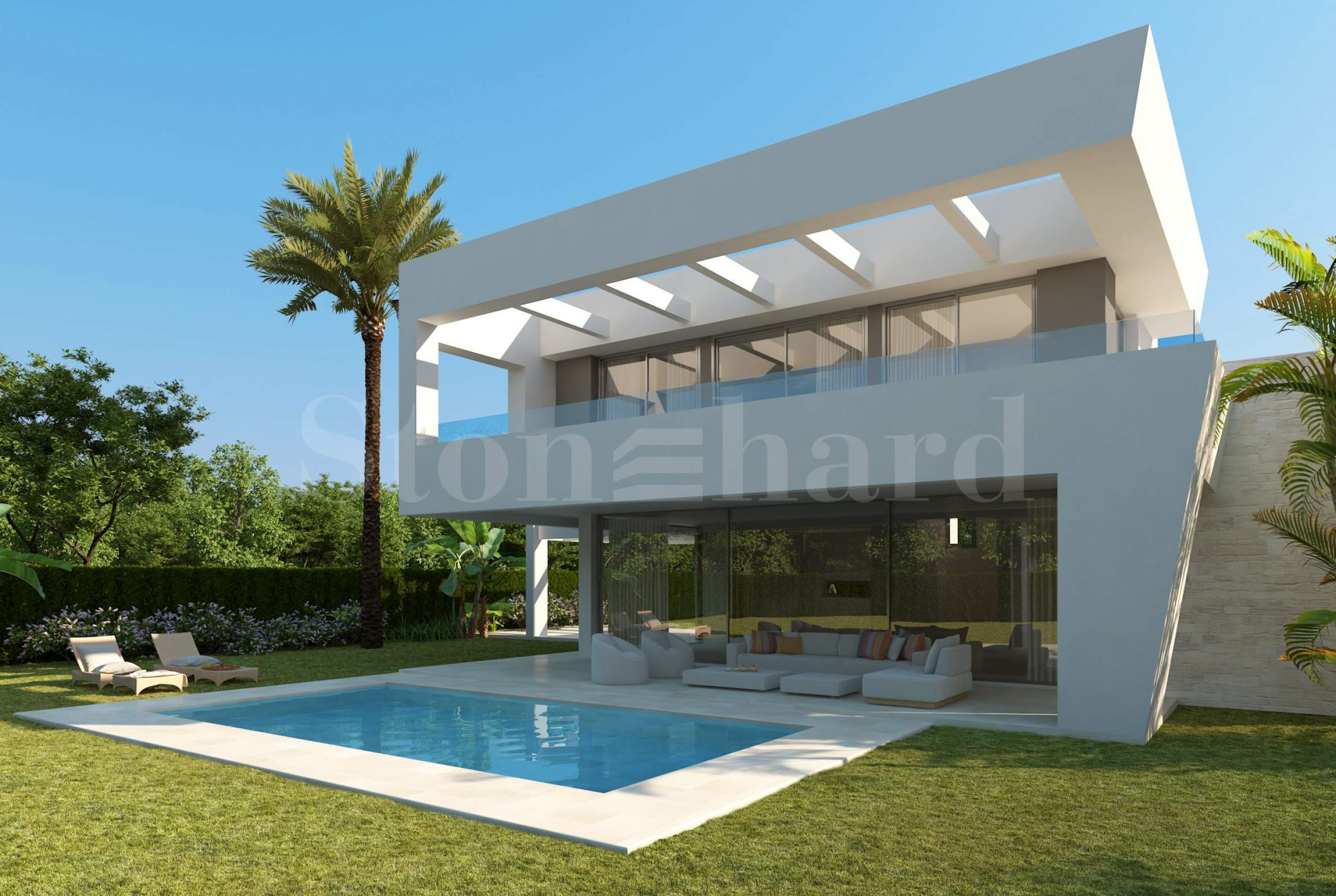 Luxury villas with private pools in a valley between sea & mountain2 - Stonehard