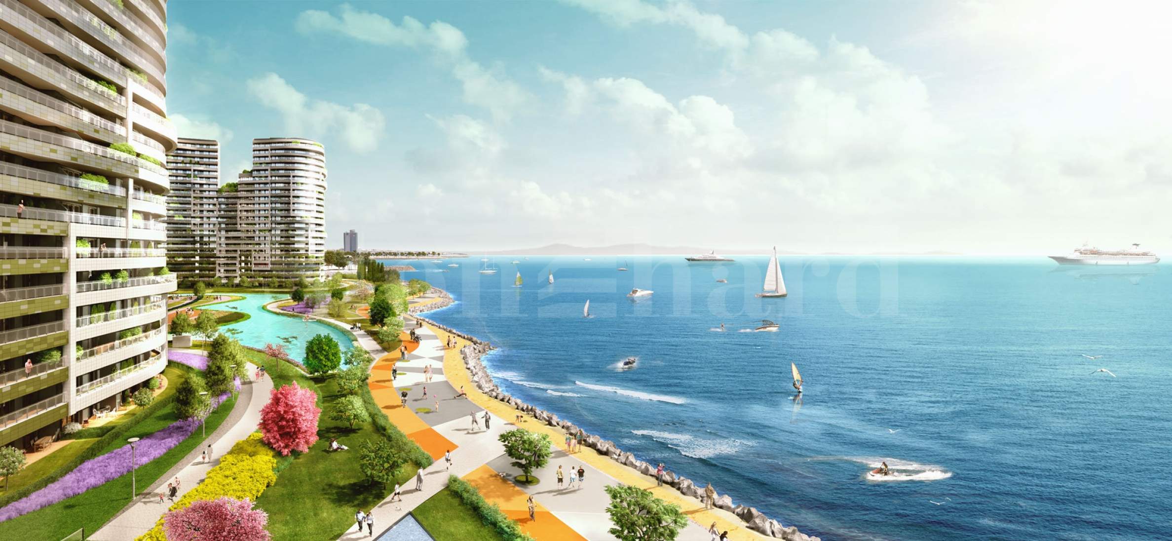 Seafront residential units, baroque park & 7-star hotel with prime location2 - Stonehard