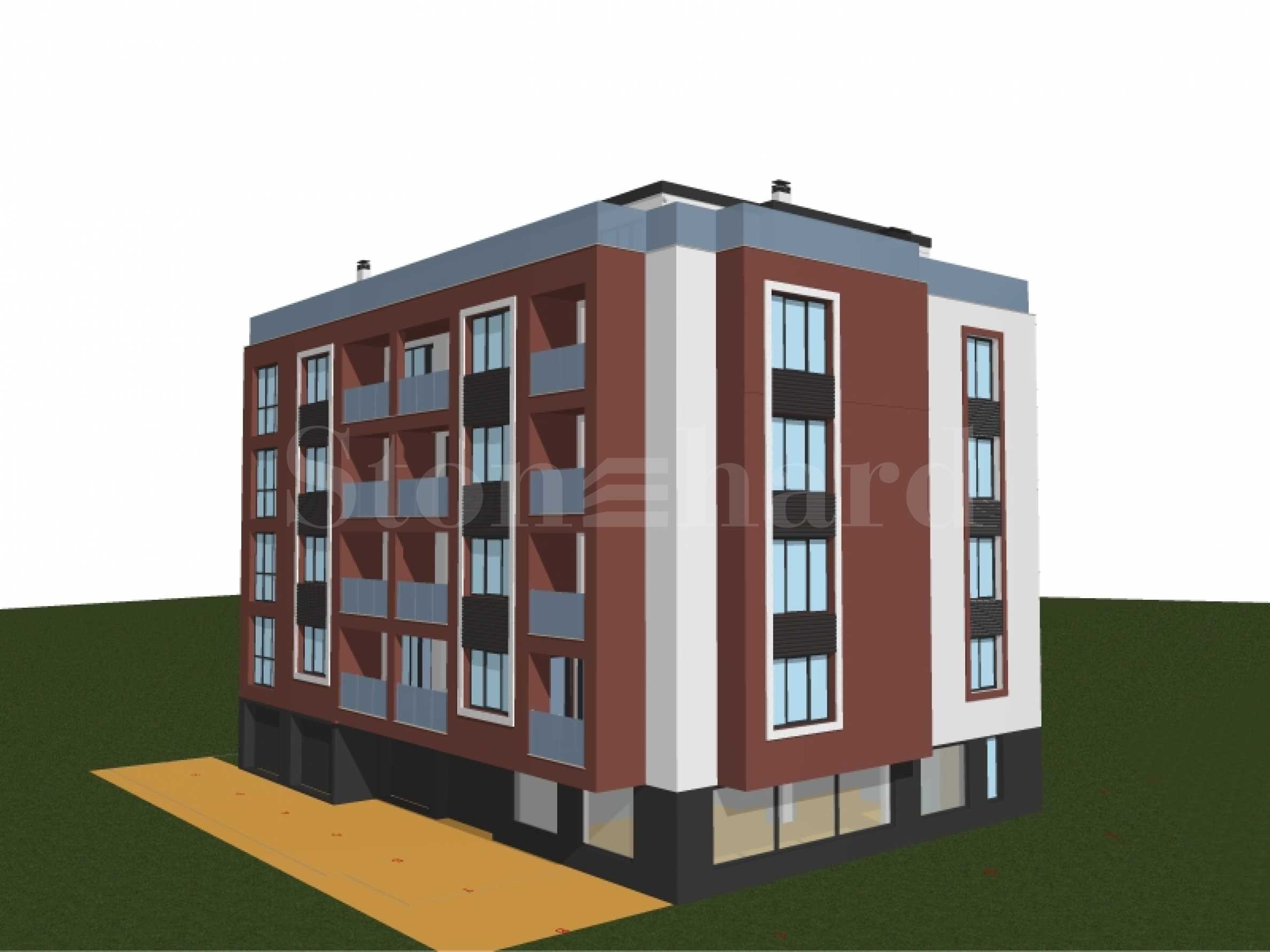 Residential building in Manastirski Livadi district with different types of apartments under construction1 - Stonehard