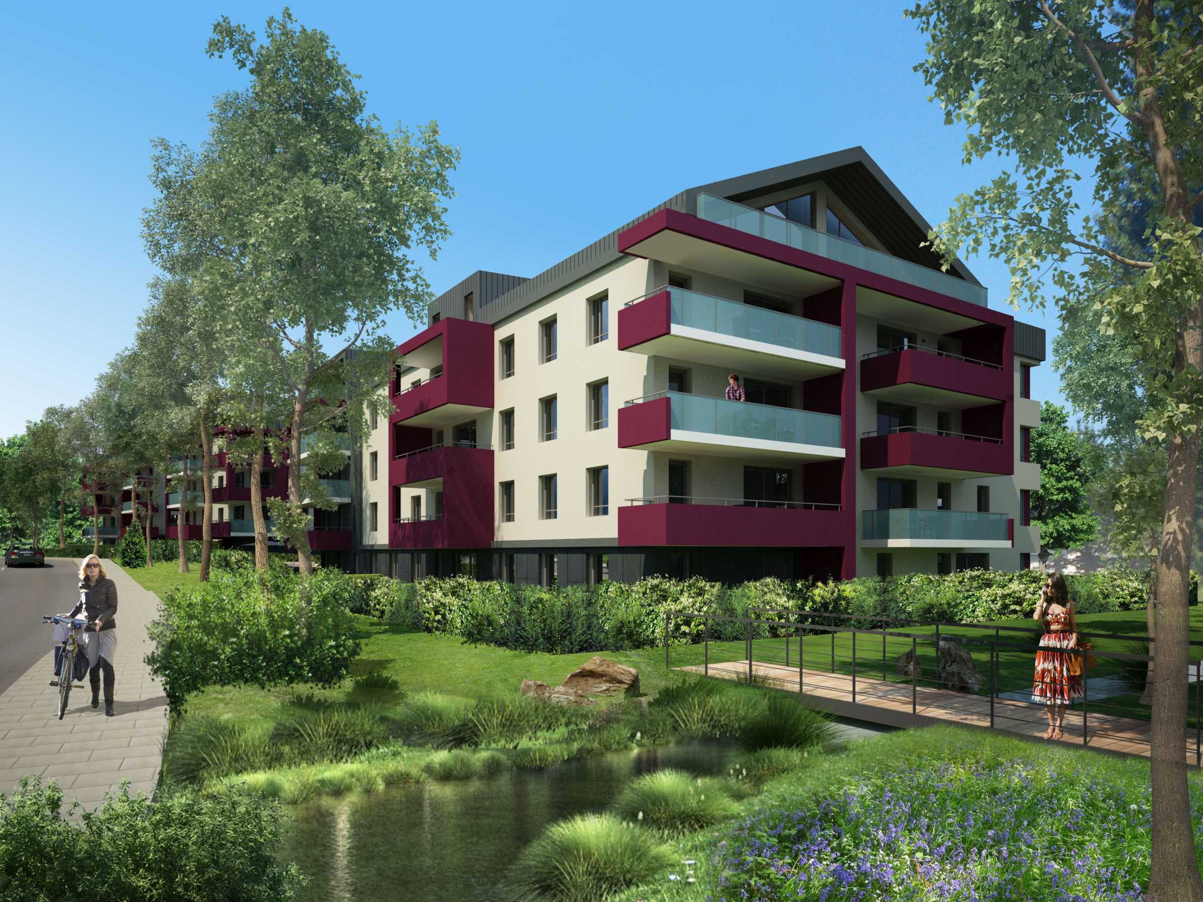 Family apartment complex in Annemasse (FR) near Geneva2 - Stonehard