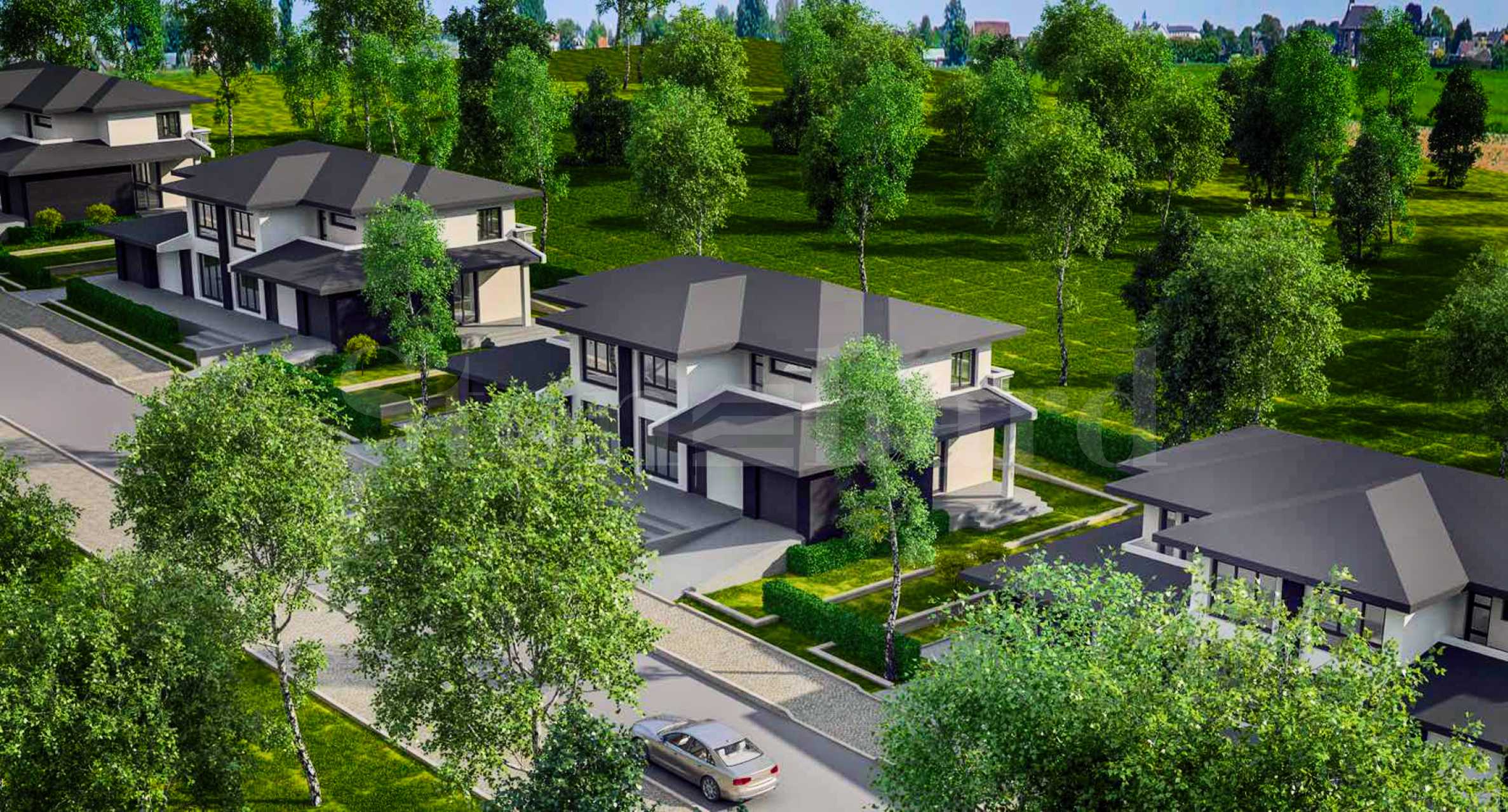 Редови къщи ново строителство в Марково до Пловдив1 - Stonehard
