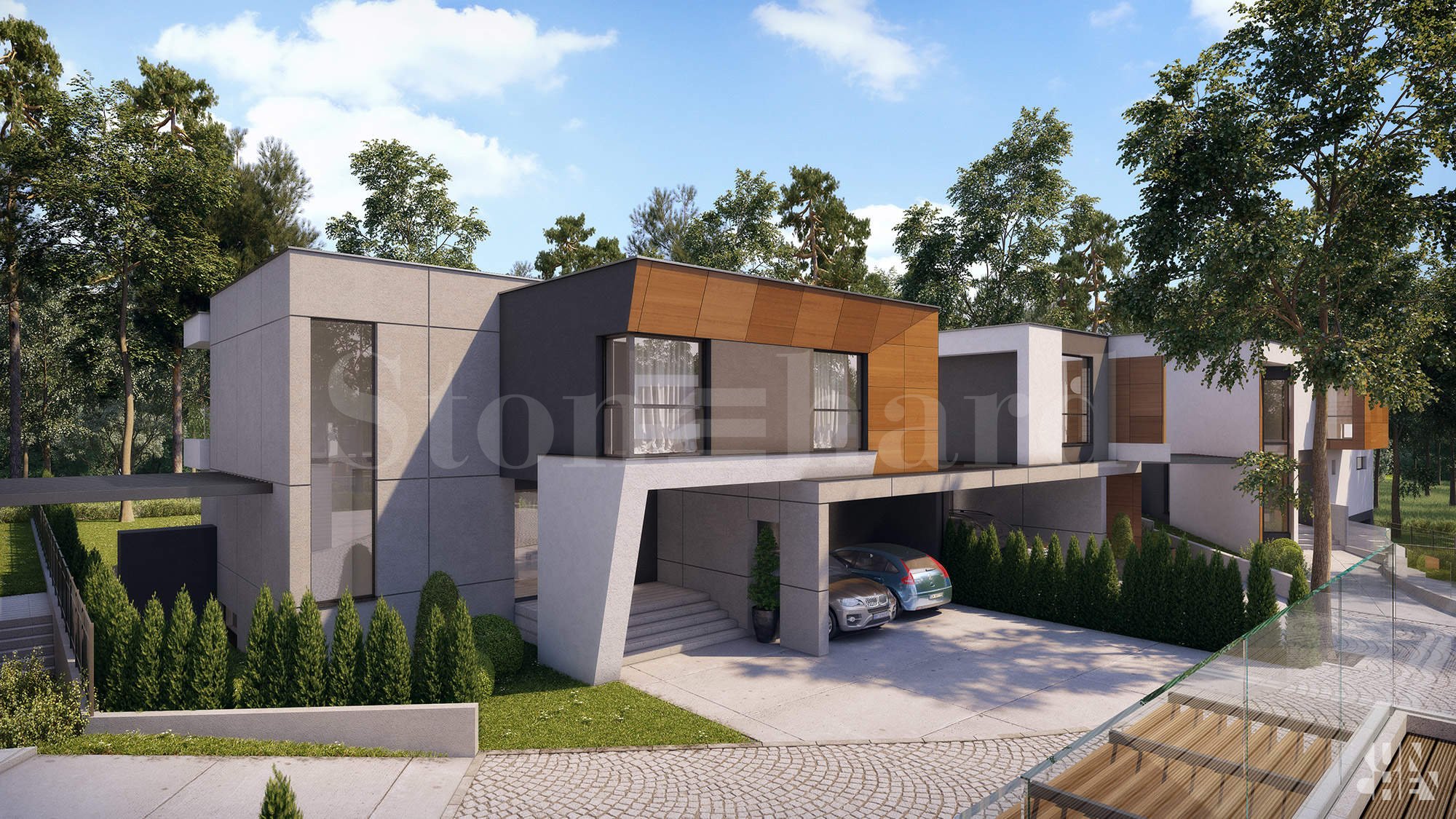 Luxurious development with houses close to the government residence Boyana 1 - Stonehard
