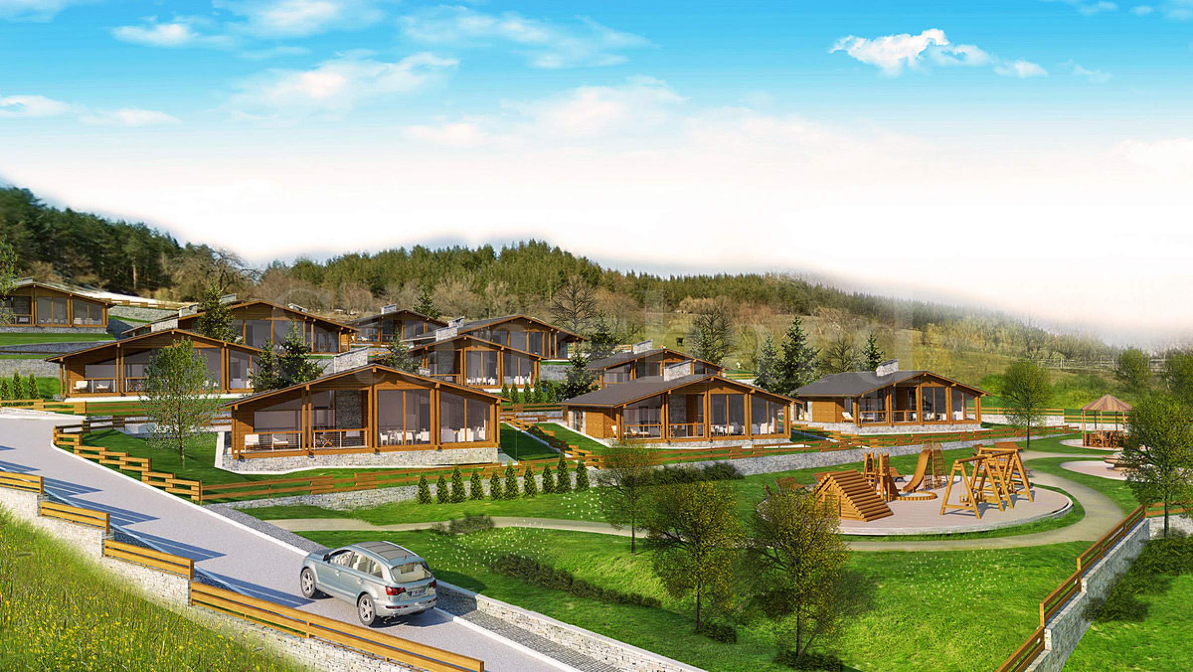 New-build mountain chalets near the ski resort of Bansko and Pirin Golf2 - Stonehard