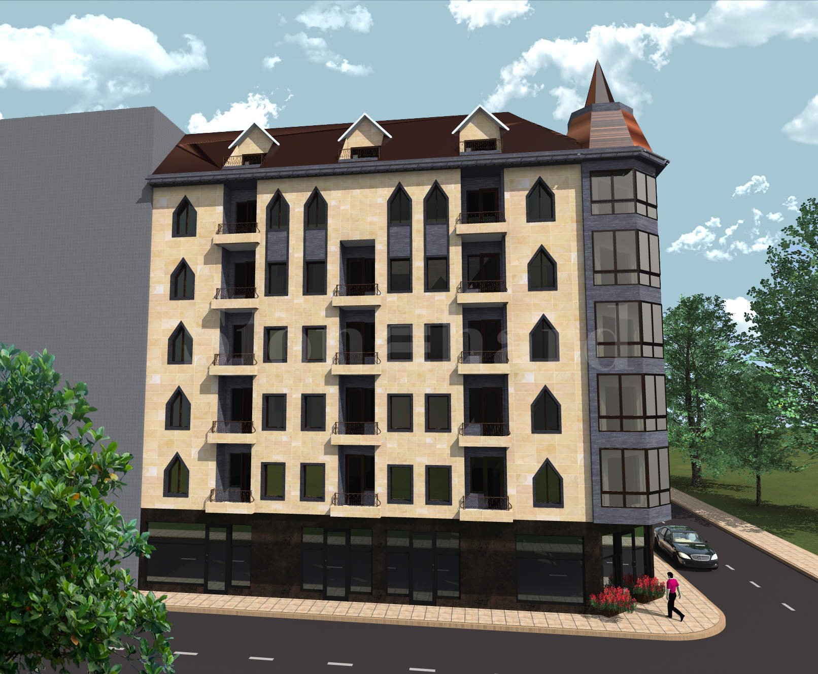 Nice new apartment building in the central part of Sofia 2 - Stonehard