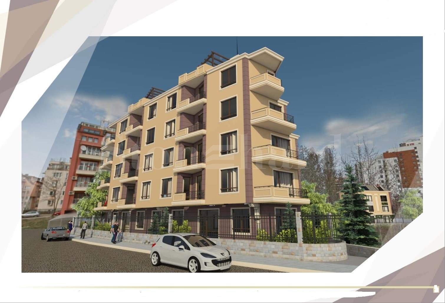 Gated boutique building in Manastirski Livadi District1 - Stonehard