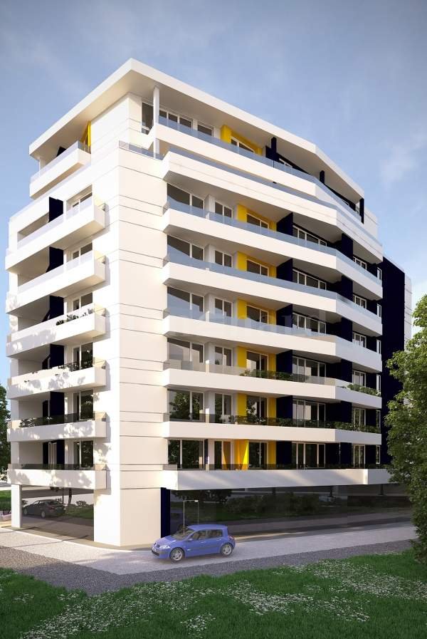 Modern residential building in Lyulin-2 district1 - Stonehard