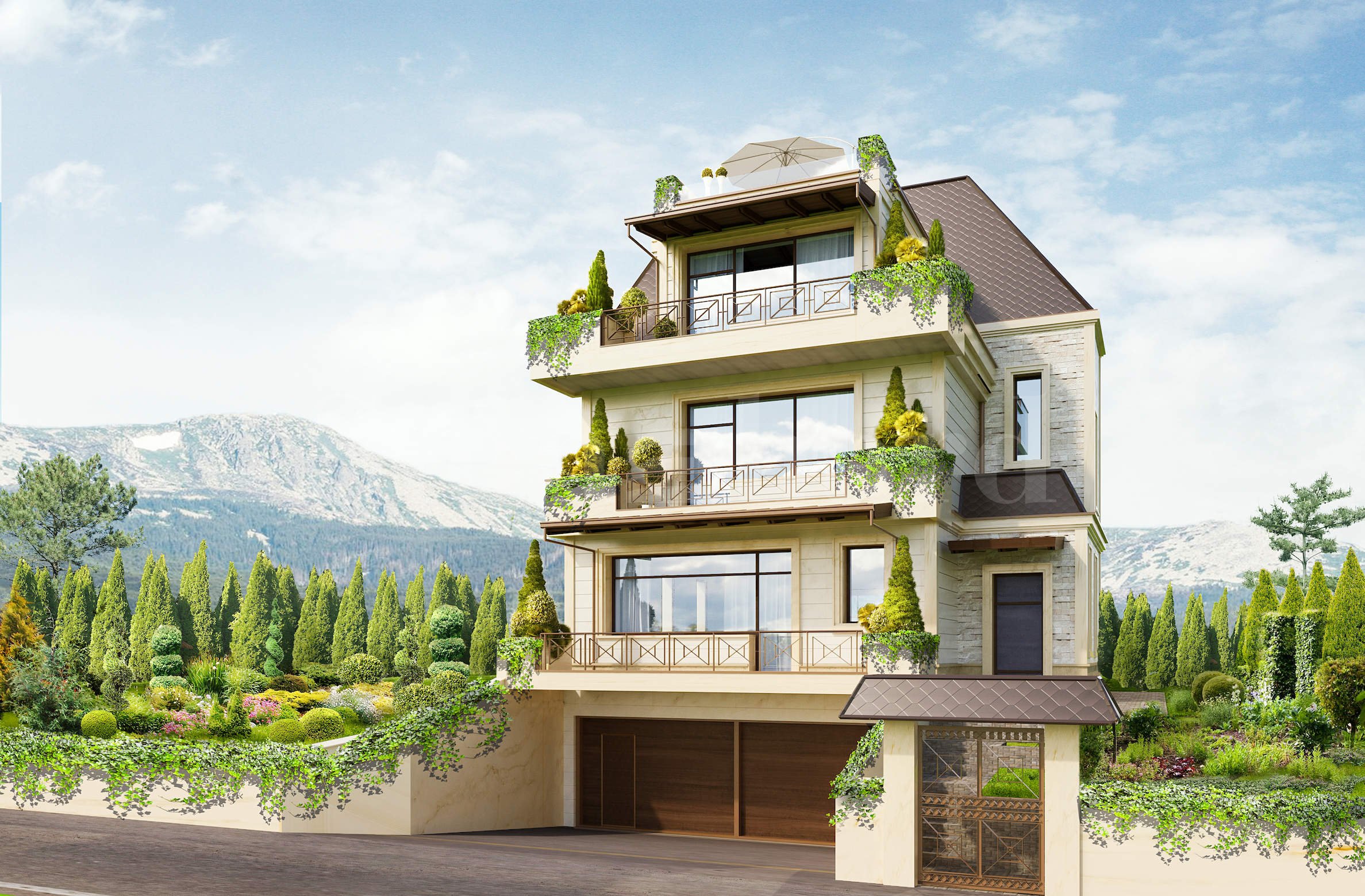 Gated complex with luxurious houses near Ring Mall and Business Park Sofia1 - Stonehard Gated complex with luxurious houses near Ring Mall and Business Park Sofia1 - Stonehard