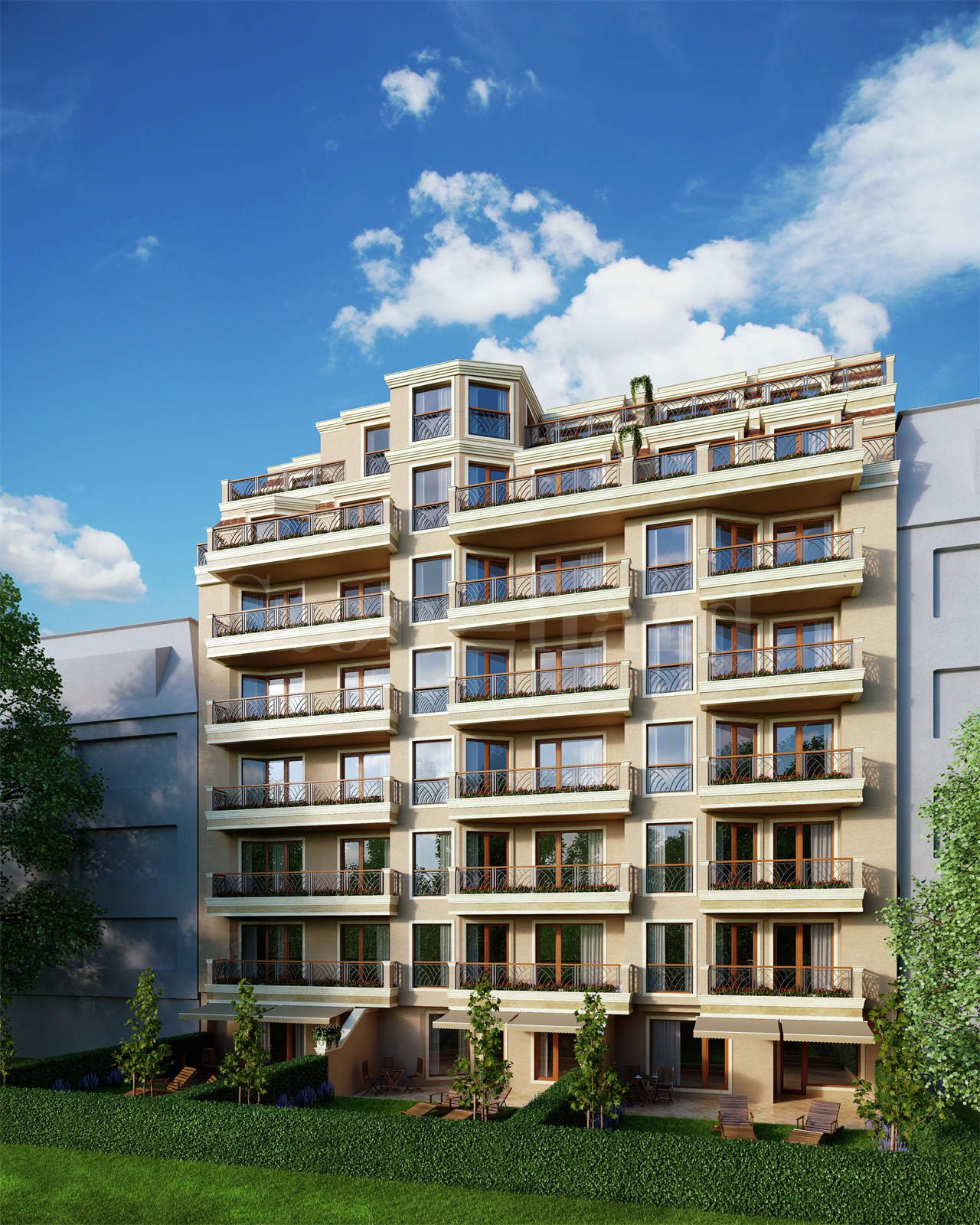 Modern residential building with underground parking area near Tsar Boris III Blvd.1 - Stonehard Modern residential building with underground parking area near Tsar Boris III Blvd.1 - Stonehard