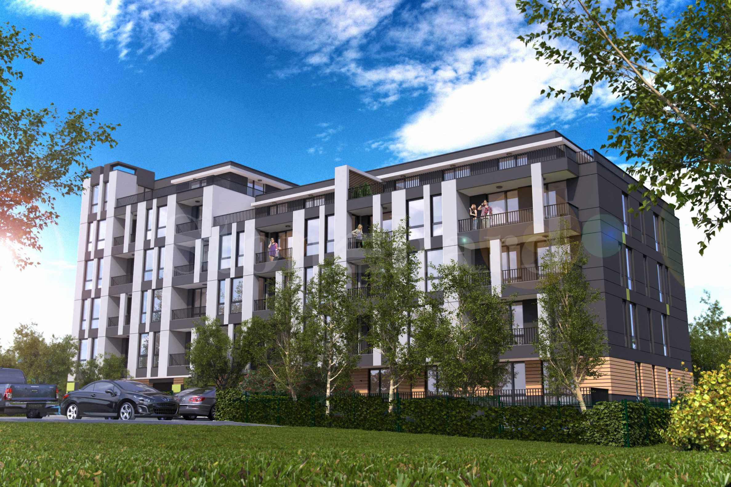 New residential building with controlled access and rich landscaping2 - Stonehard