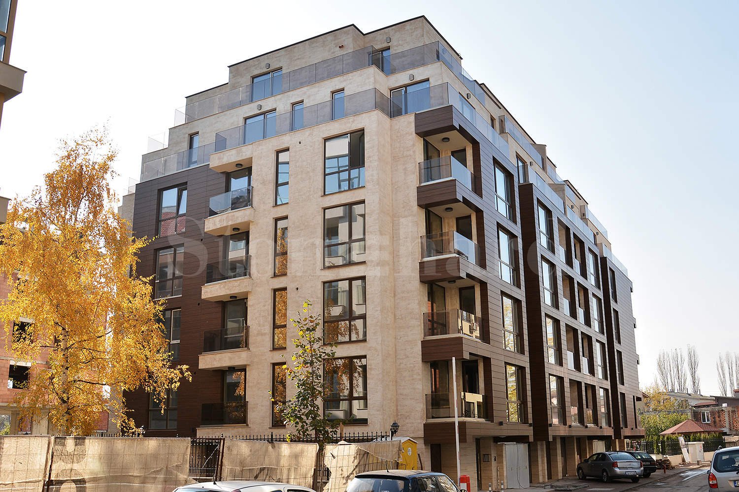 Luxurious building with two-bedroom apartments in 