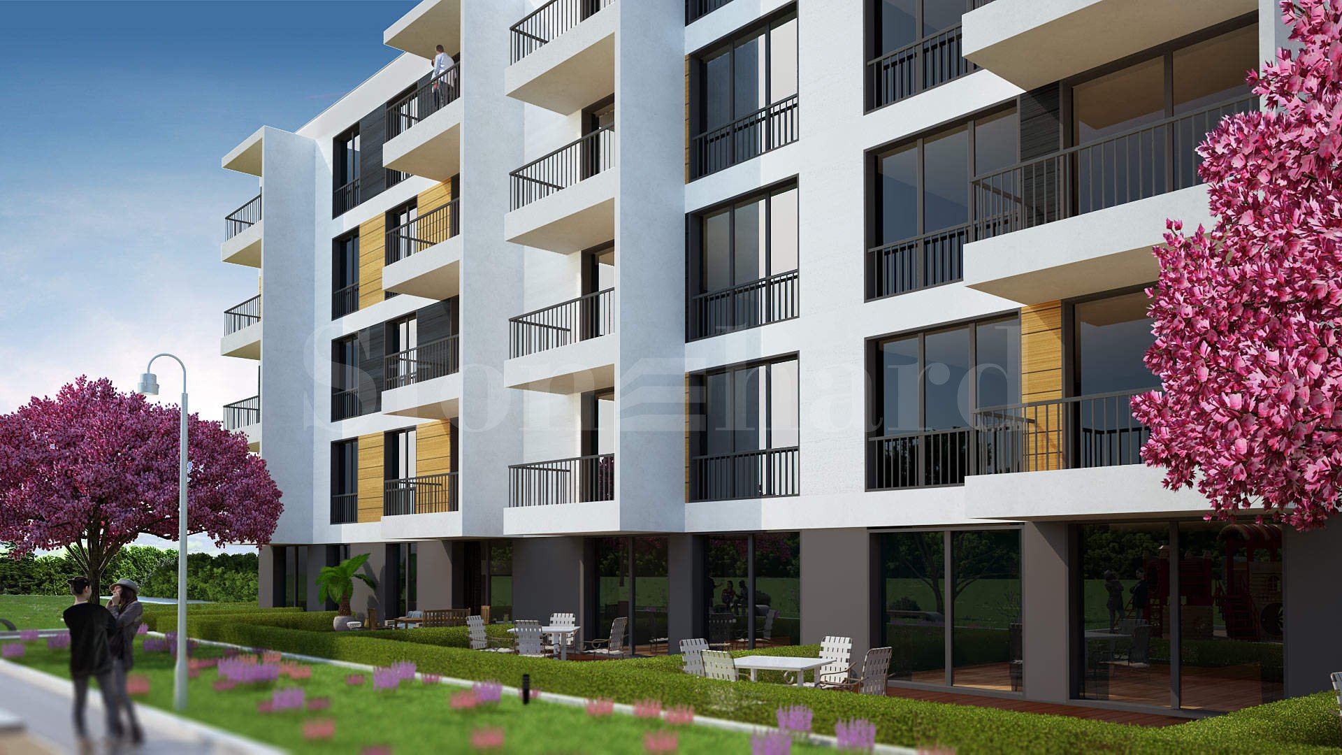 Residential building with luxury apartments and underground garages1 - Stonehard