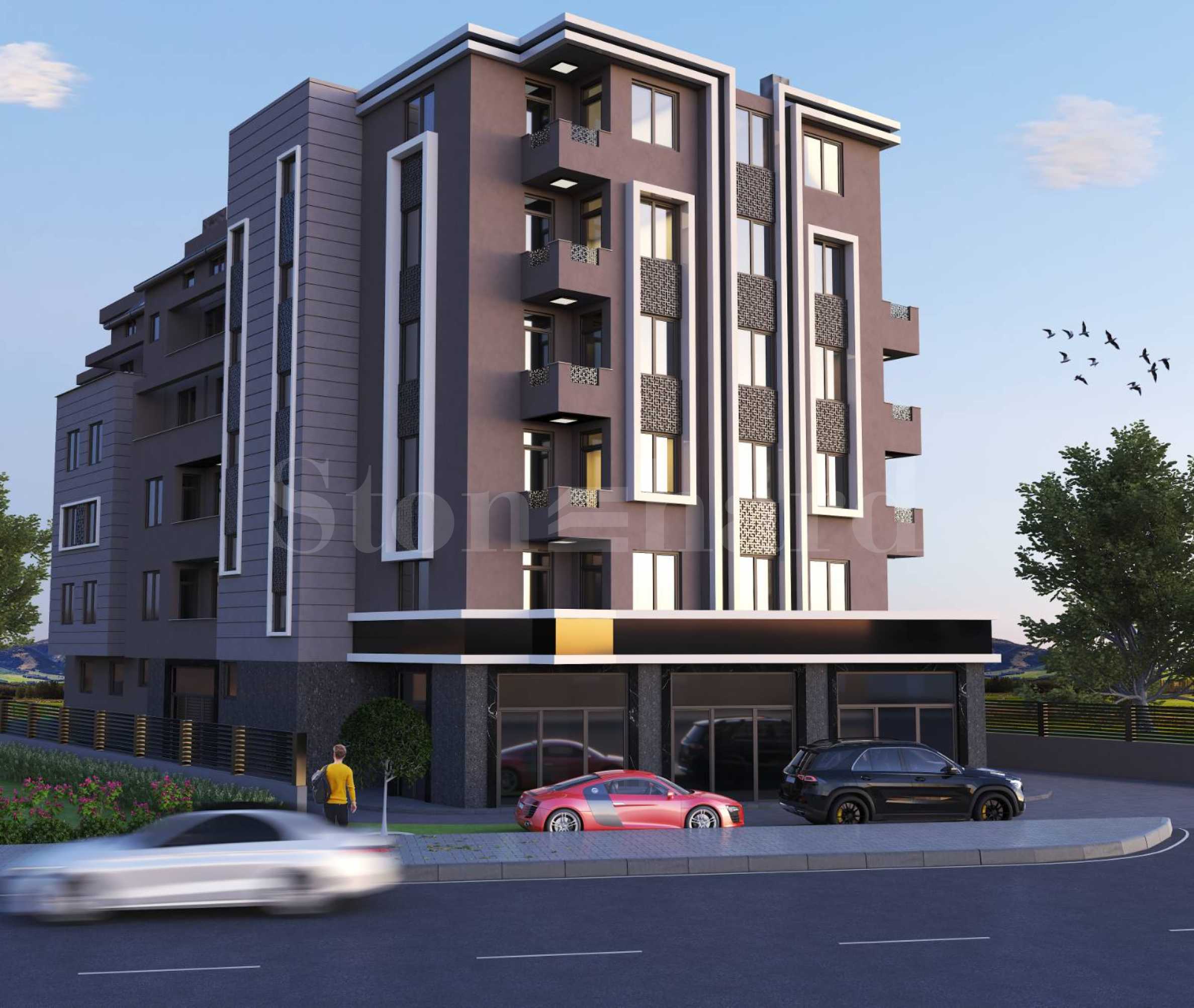 New complex of apartments with panoramic views of the Rhodopes in Plovdiv1 - Stonehard