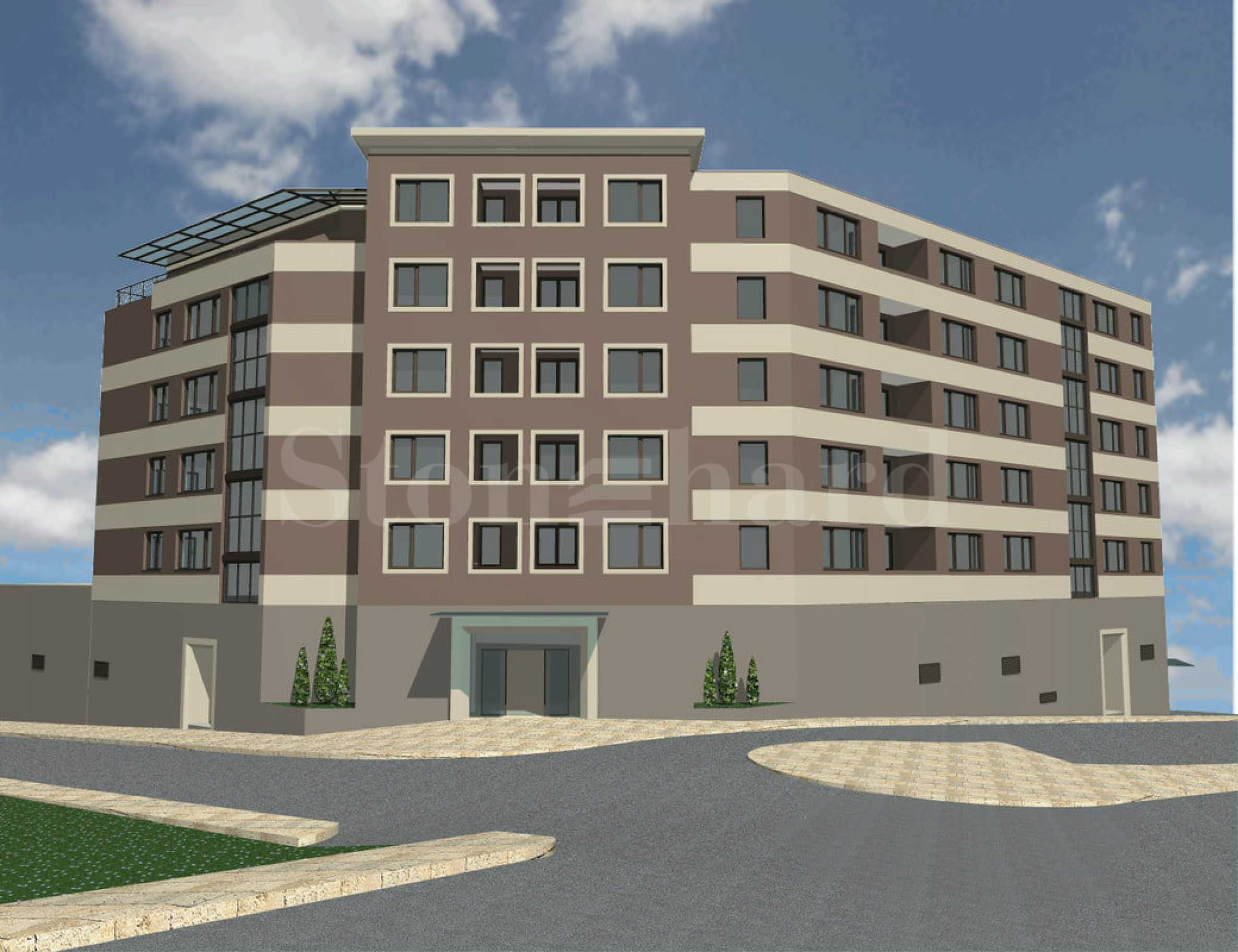 Apartments on a hillside near pine forest & park 1 - Stonehard