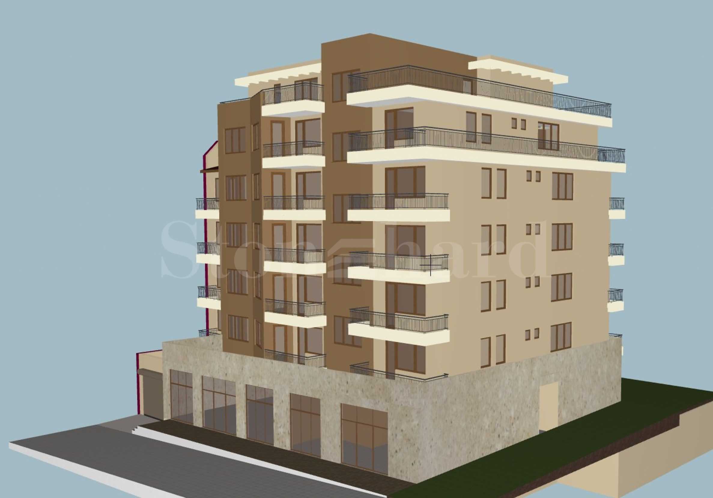 Apartments in a new residential building in Meden Rudnik quarter 2 - Stonehard