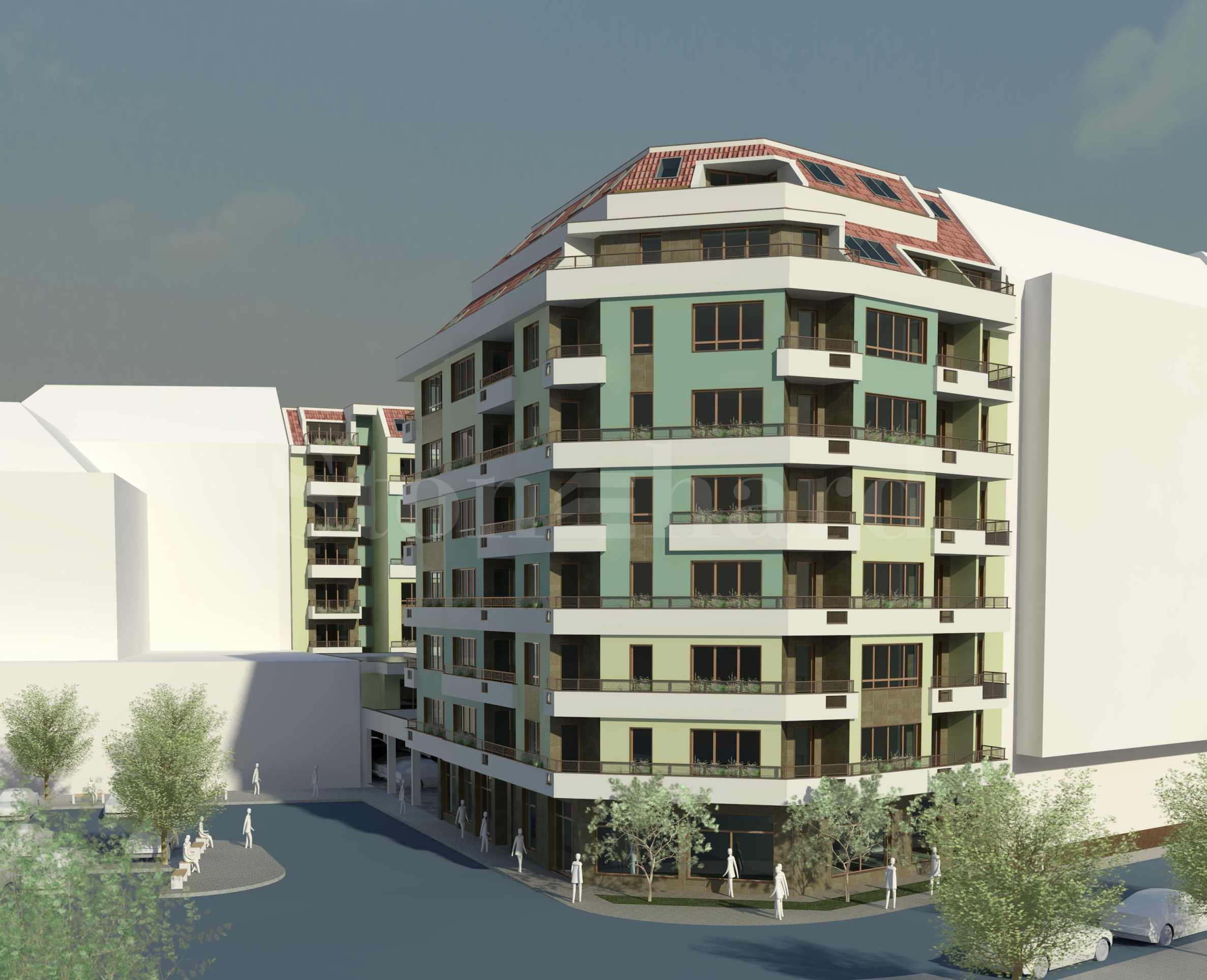 New residential building with shops and offices in Burgas, Slaveykov neighborhood2 - Stonehard