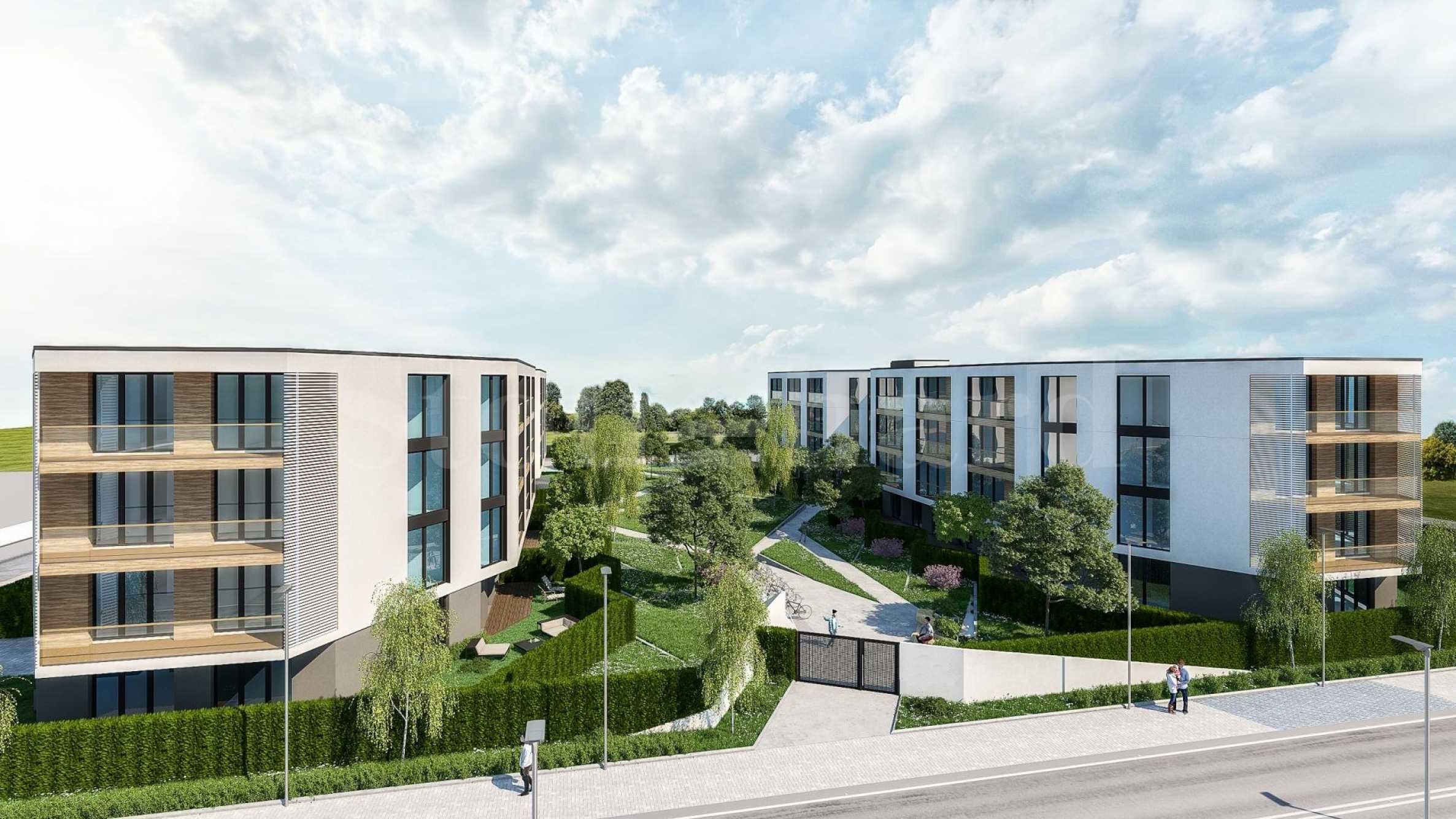 New residential complex with a large landscaped area and park, Burgas city1 - Stonehard