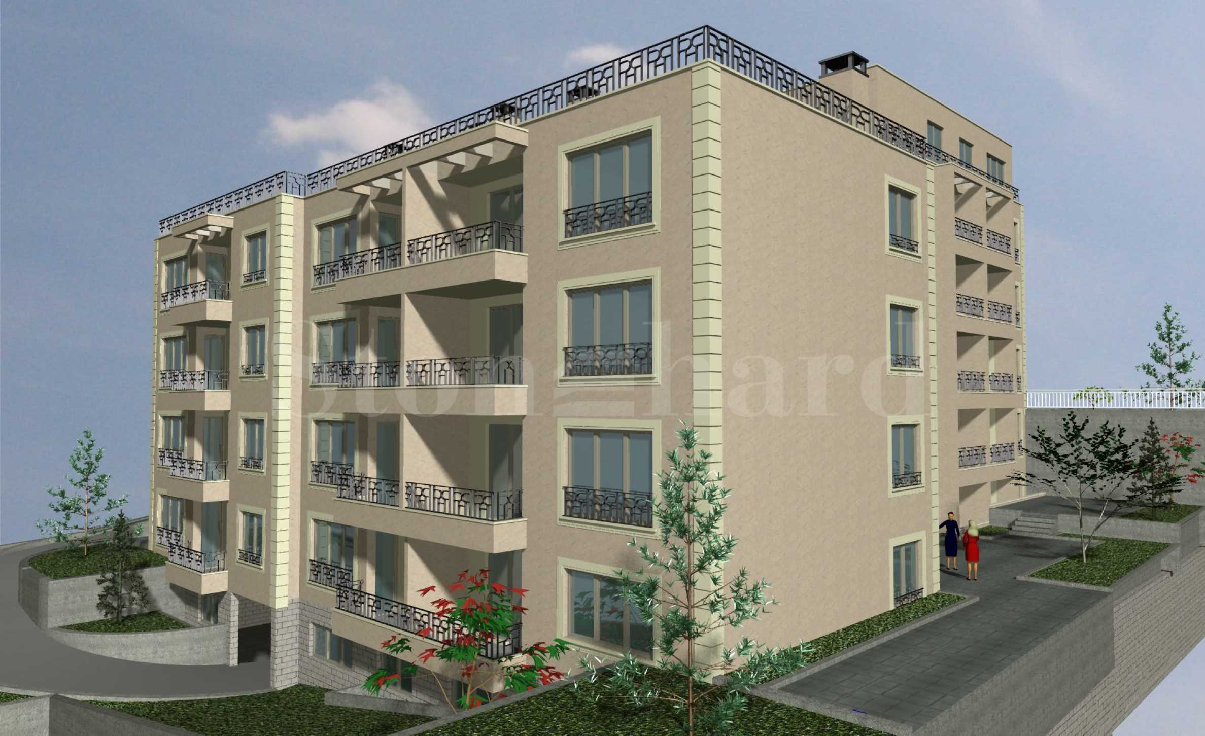 Apartments with garages near a park in Briz, Varna2 - Stonehard