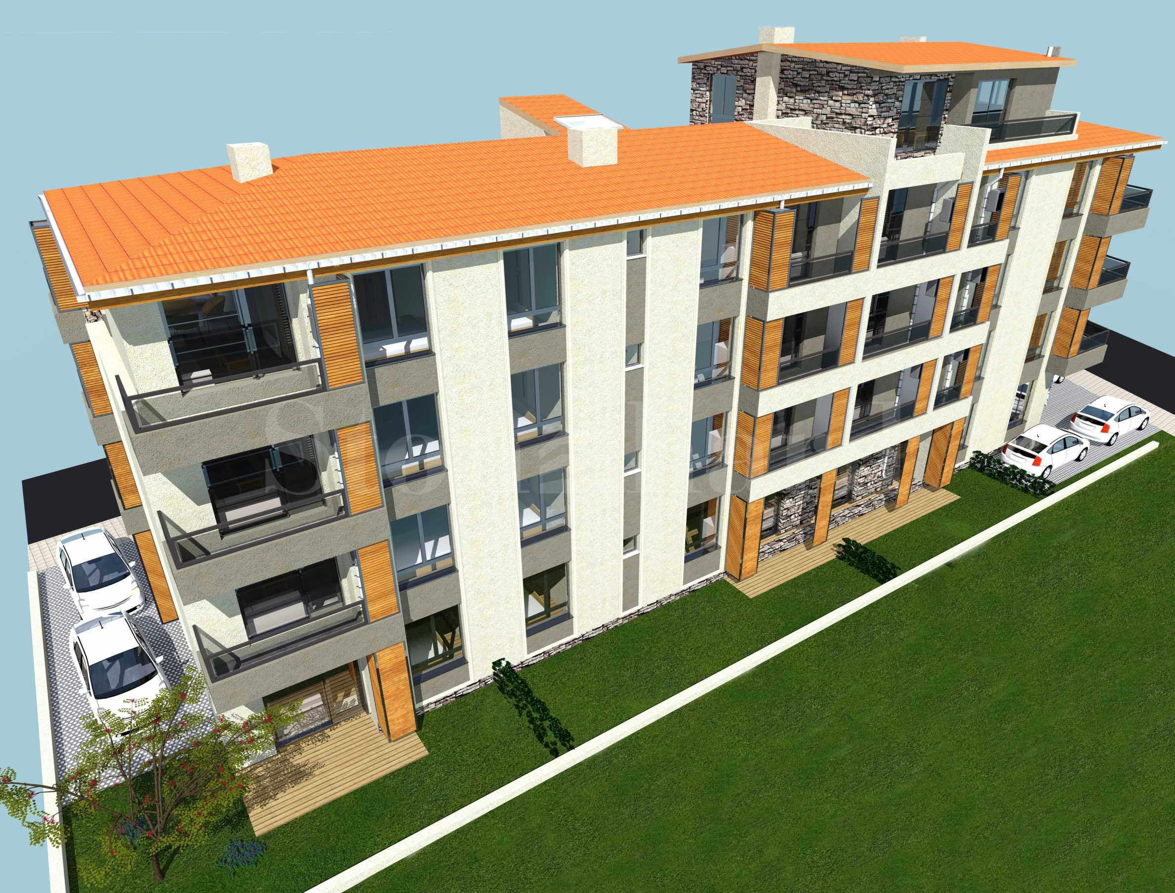 New homes at attractive prices with included parking space in Proslav district2 - Stonehard