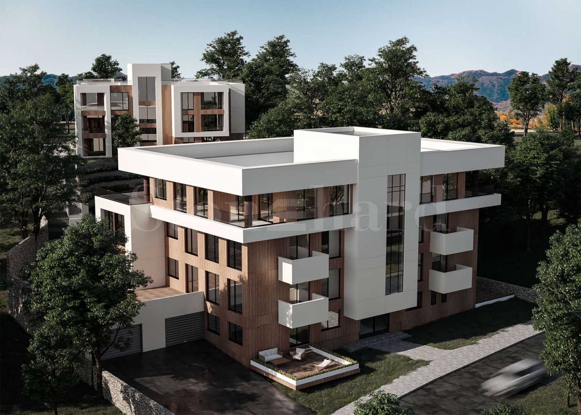 Residential complex at advanced stage of construction at the foot of Vitosha mountain2 - Stonehard