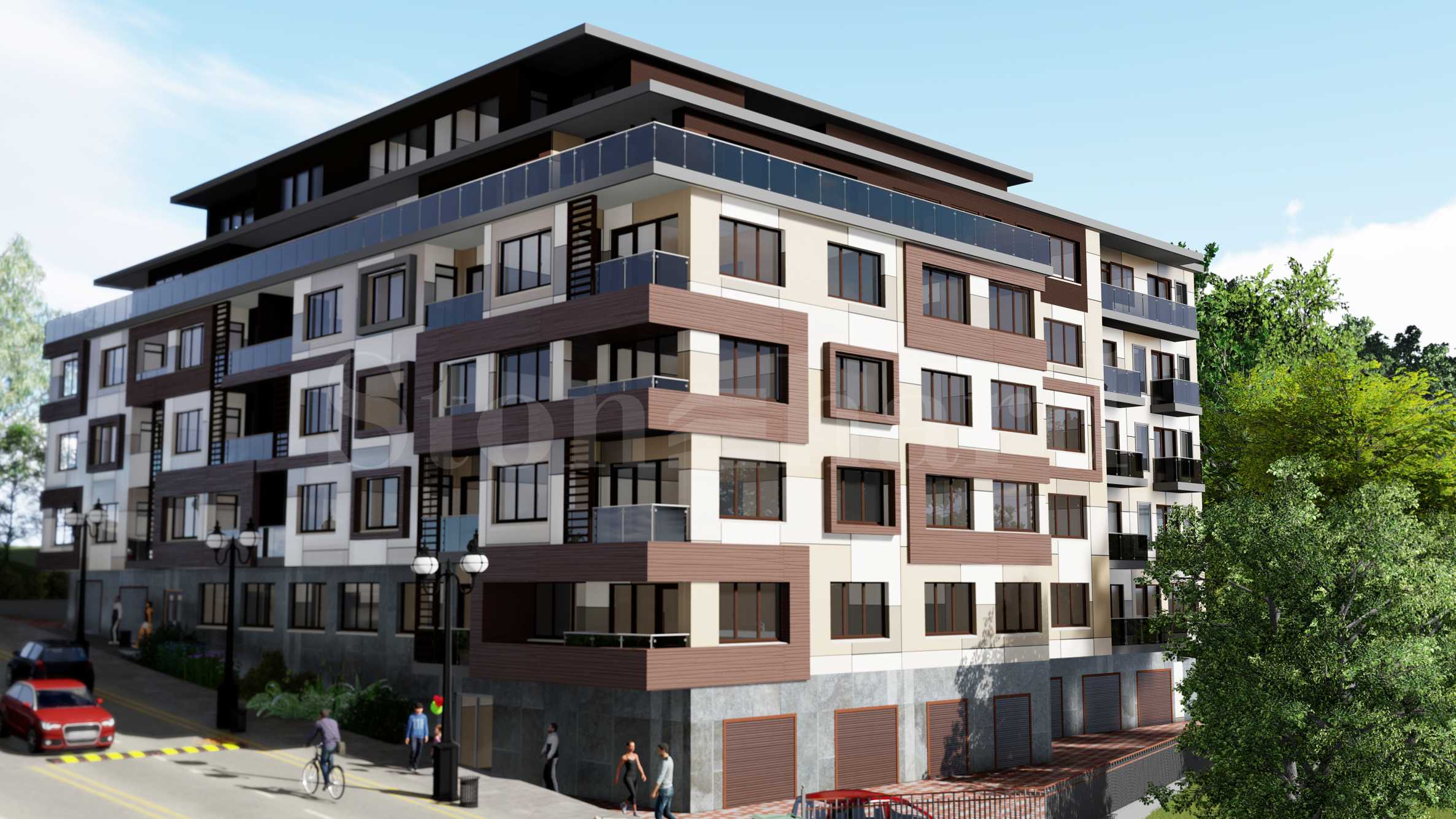 Residential building in Mladost 1 quarter2 - Stonehard