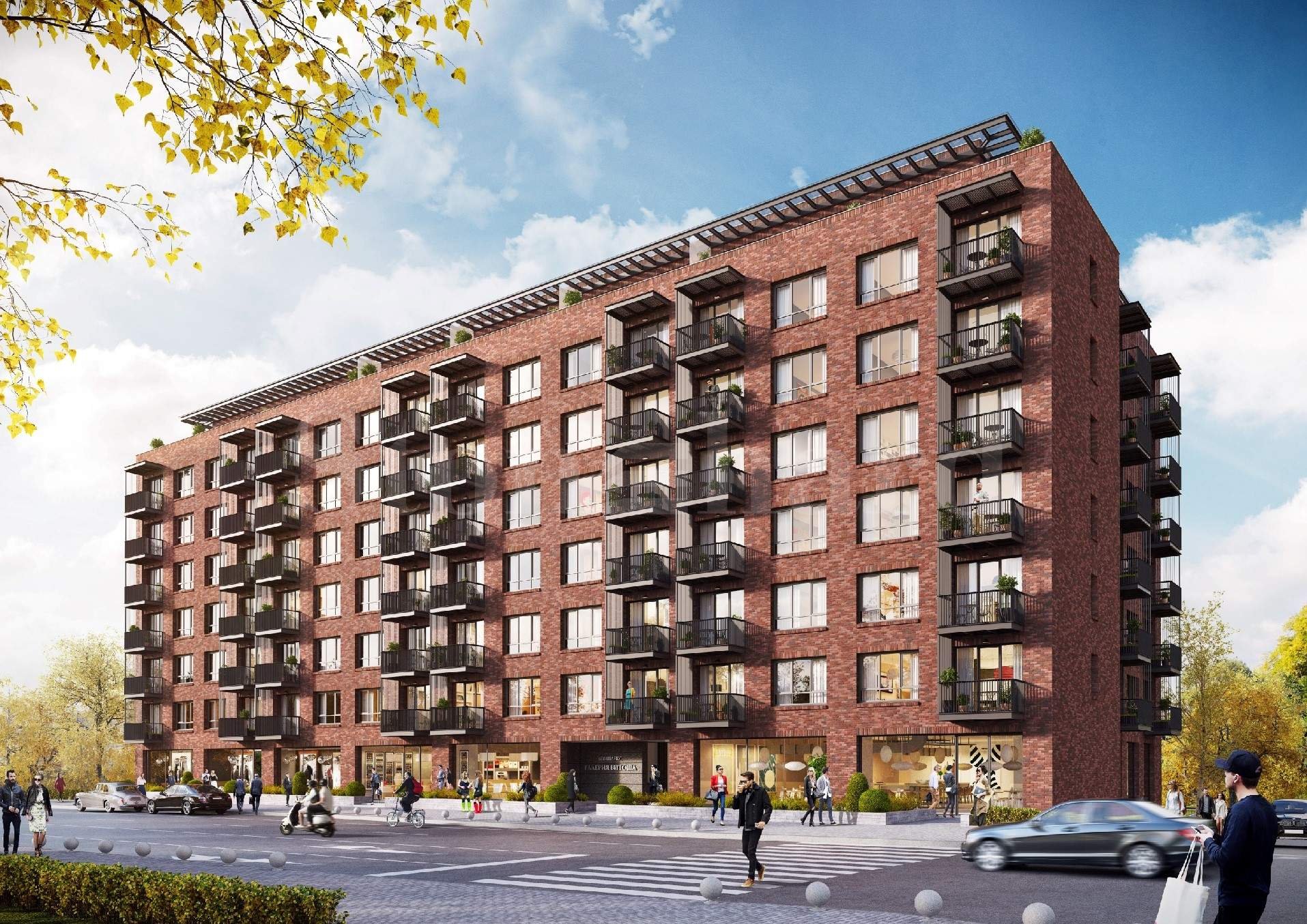 Multi-family residential building with a harmonious design and landscaped park1 - Stonehard