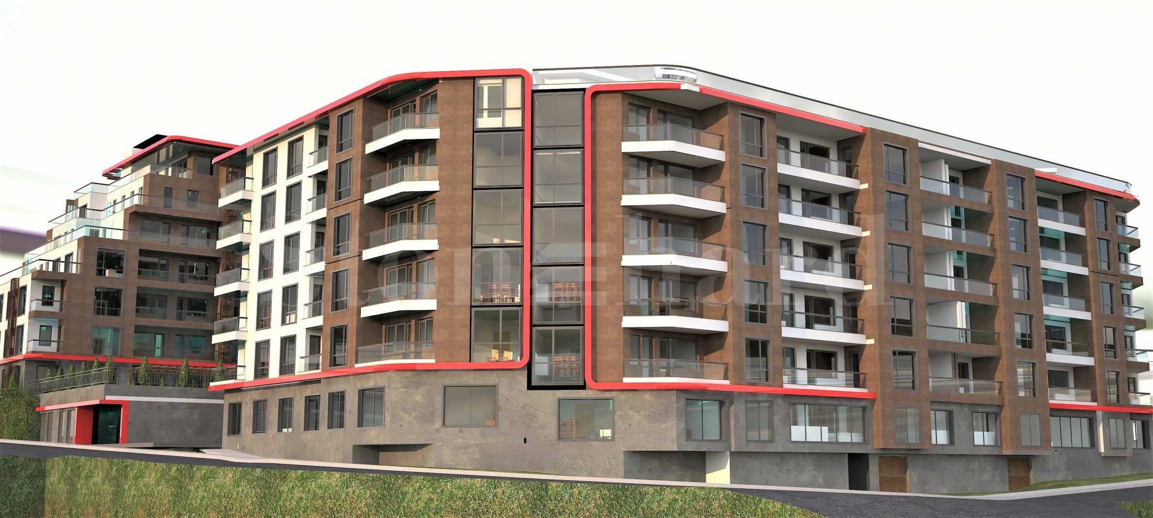 Apartments in new blocks part of operational complex near park Kartala2 - Stonehard