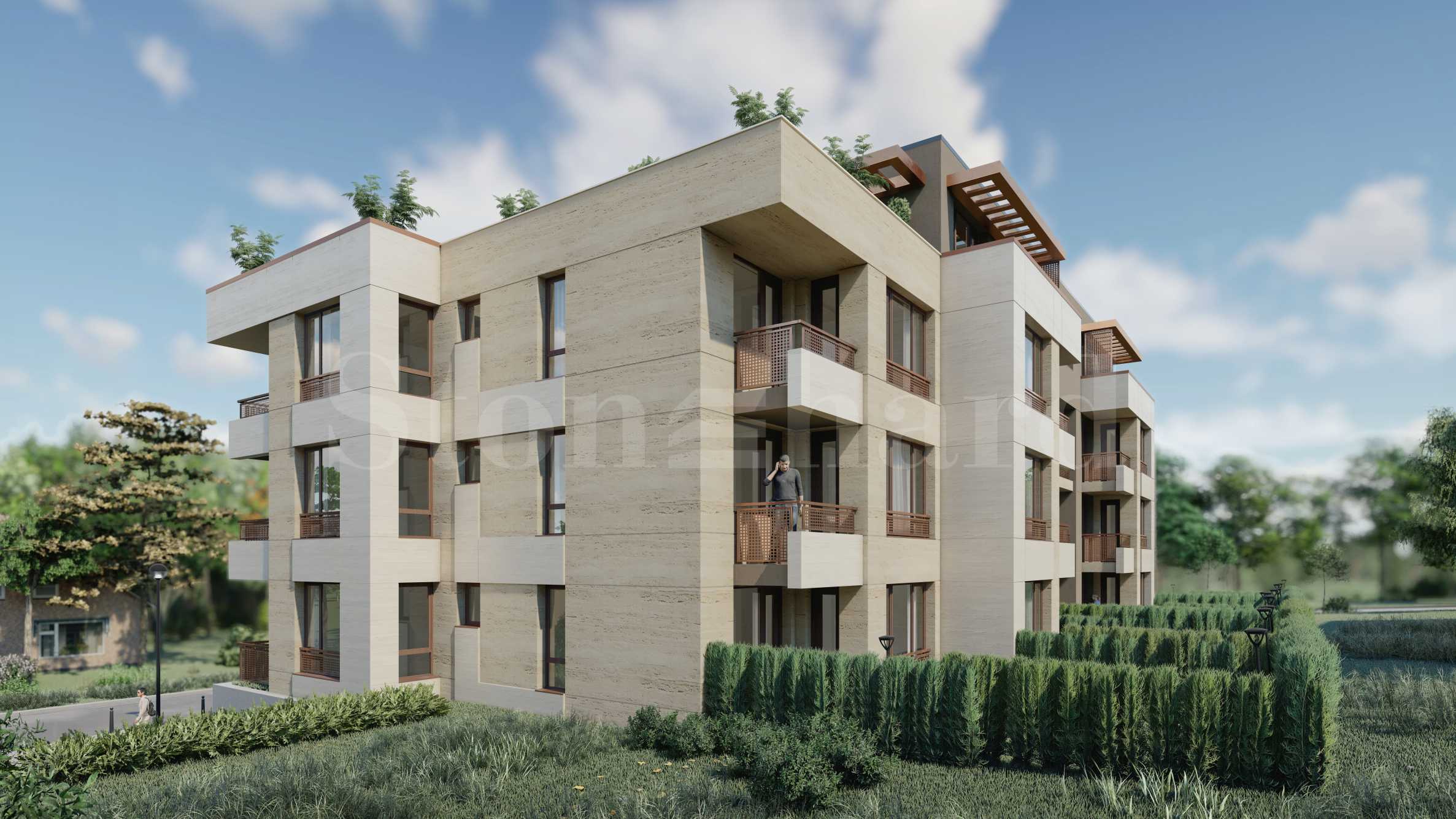 New residential building with four floors and wonderful views, located in Vitosha2 - Stonehard