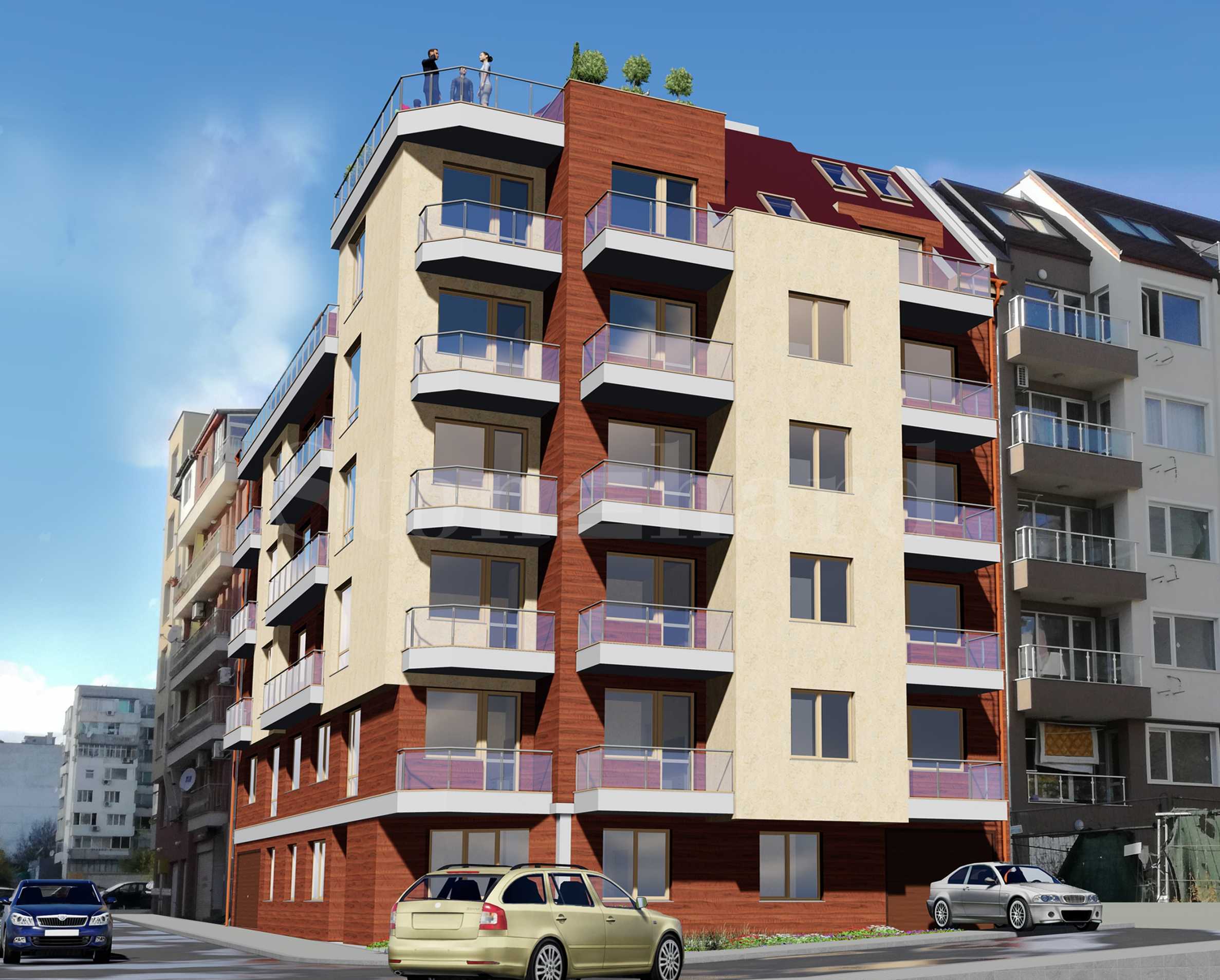 New residential building in Vazrazhdane 1 district in the city of Varna(Bulgaria)2 - Stonehard
