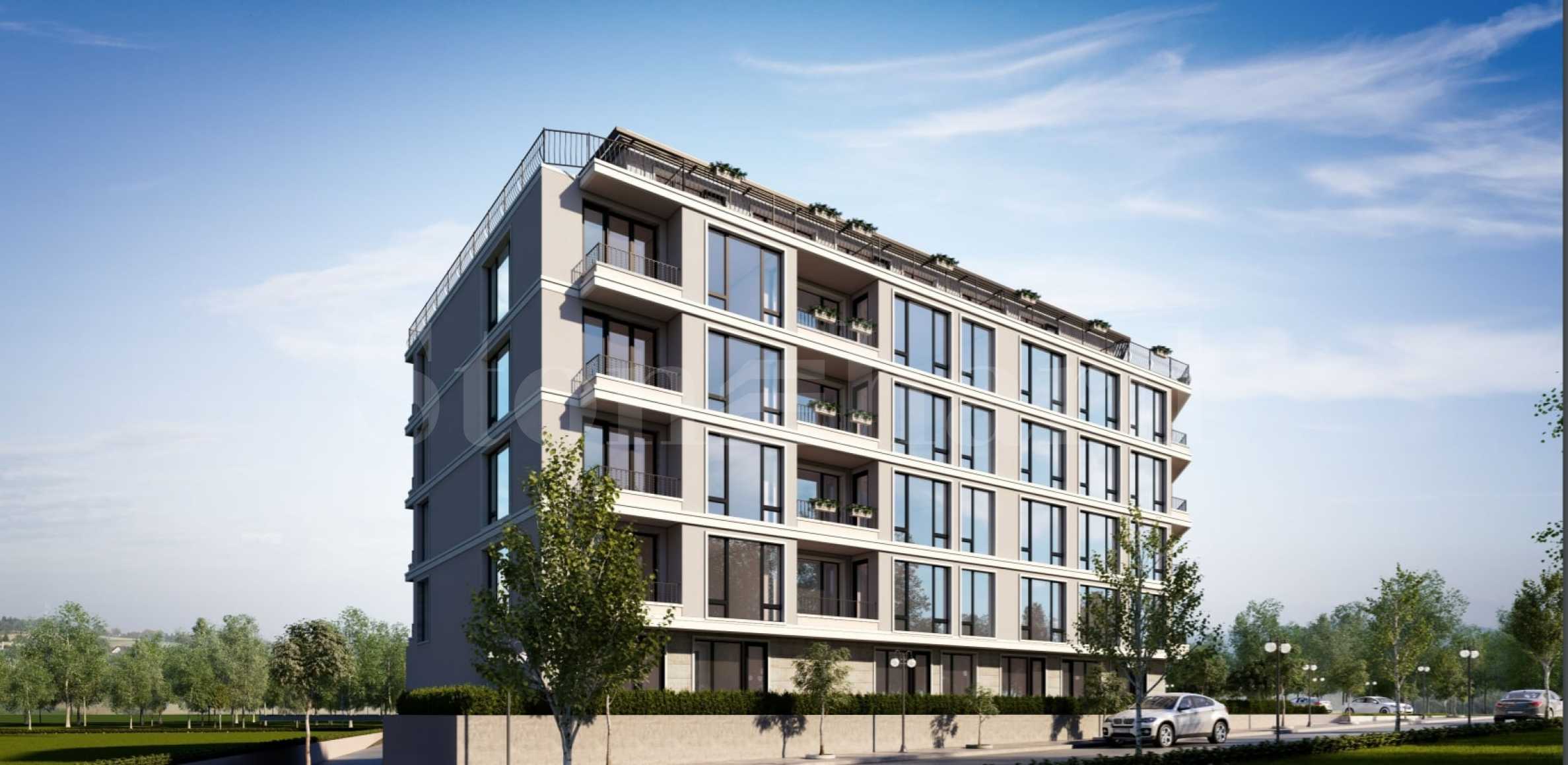 Newly built building with modern look in Manastirski Livadi district2 - Stonehard