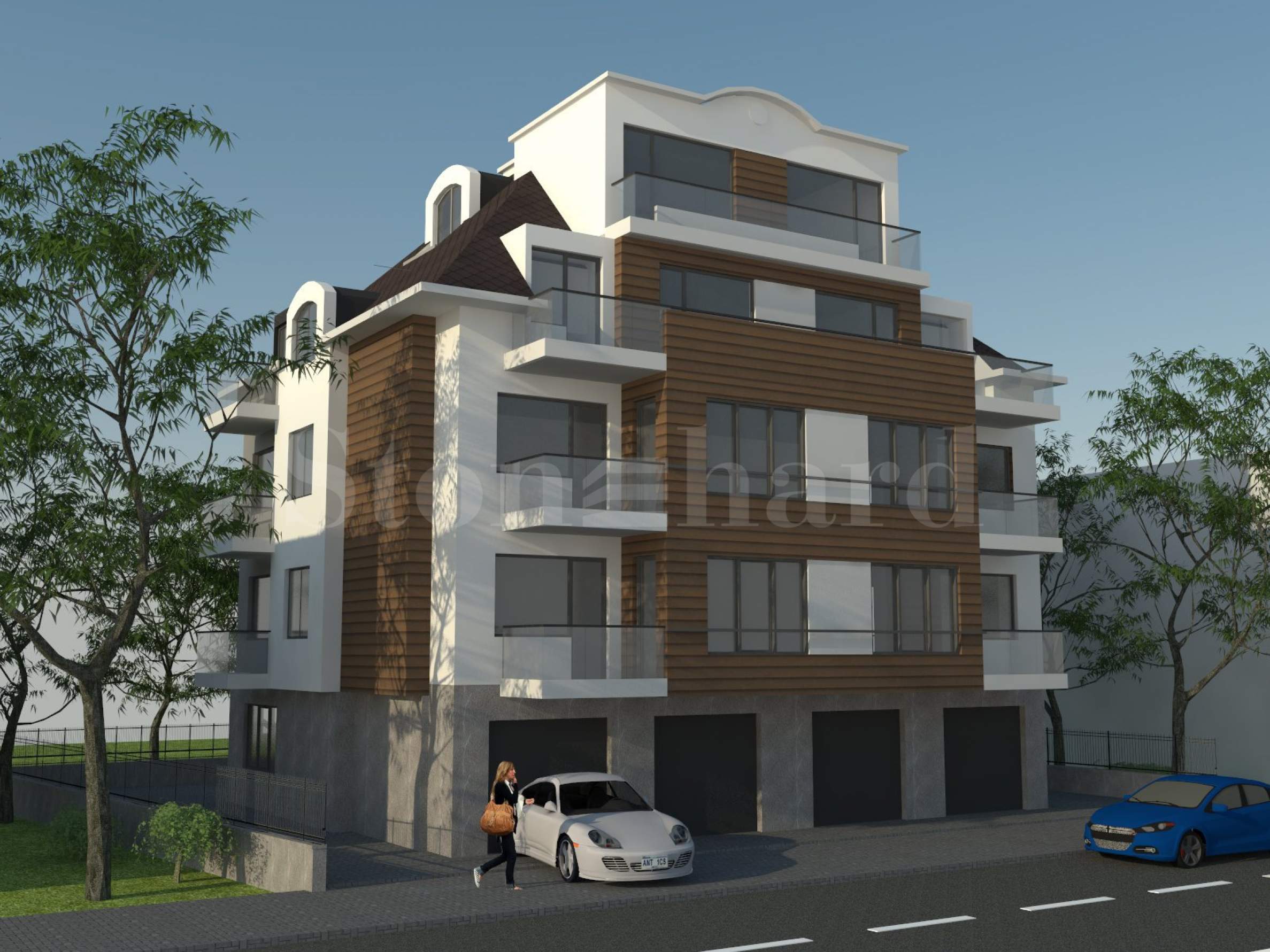 Stylish apartment building on Cherni Vrah Blvd, Krastova Vada District1 - Stonehard