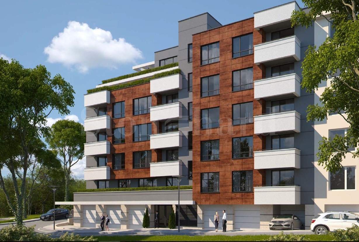 Luxury residential building meters from South Park, Lozenets1 - Stonehard