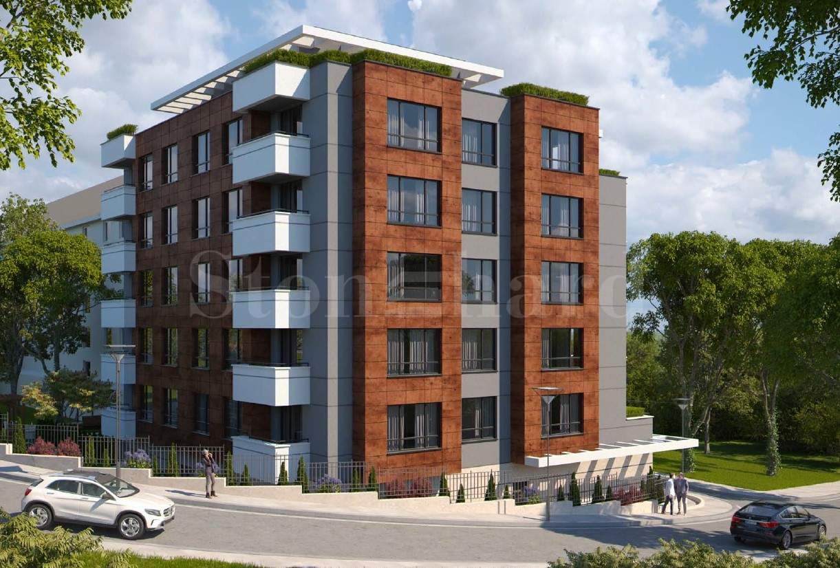 Luxury residential building meters from South Park, Lozenets2 - Stonehard