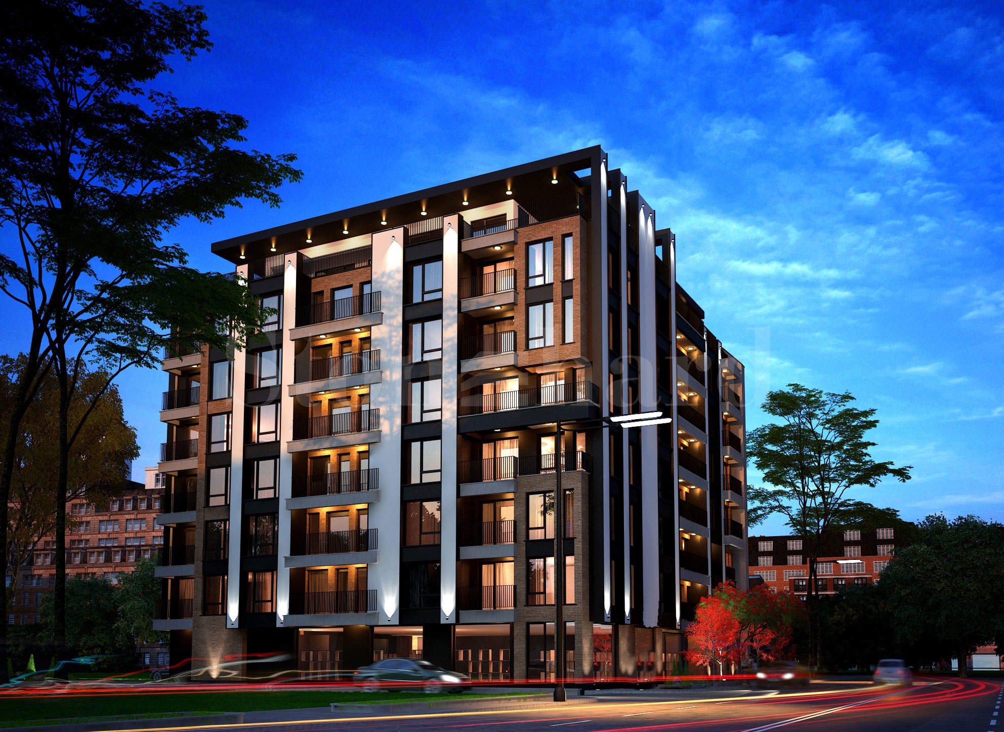 Bissera Residence - exclusive residential building near park 