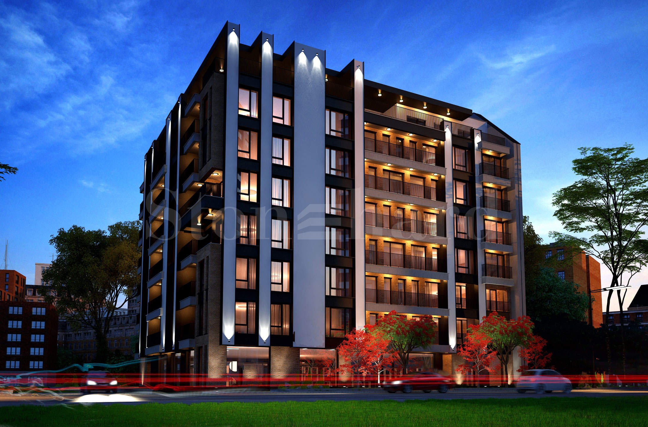 Bissera Residence - exclusive residential building near park 