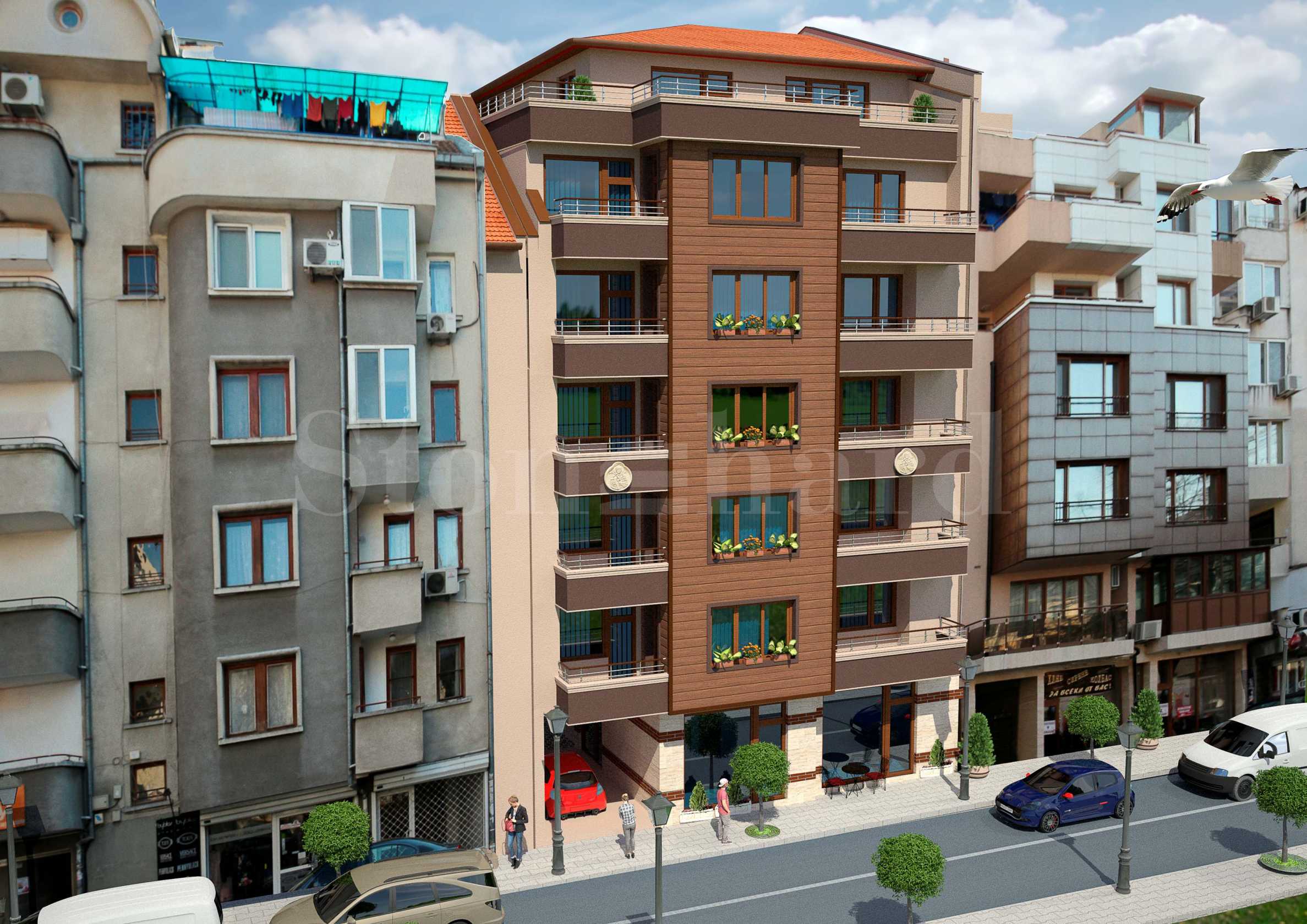 New building with 2-bedroom apartments near Aleksandrovska street1 - Stonehard