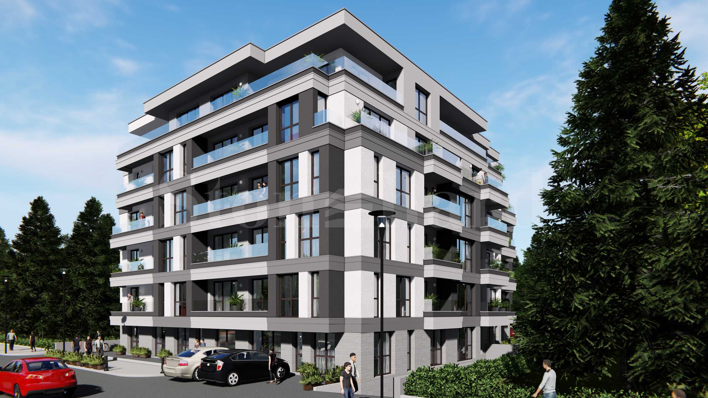 Newly built building in Malinova Dolina2 - Stonehard