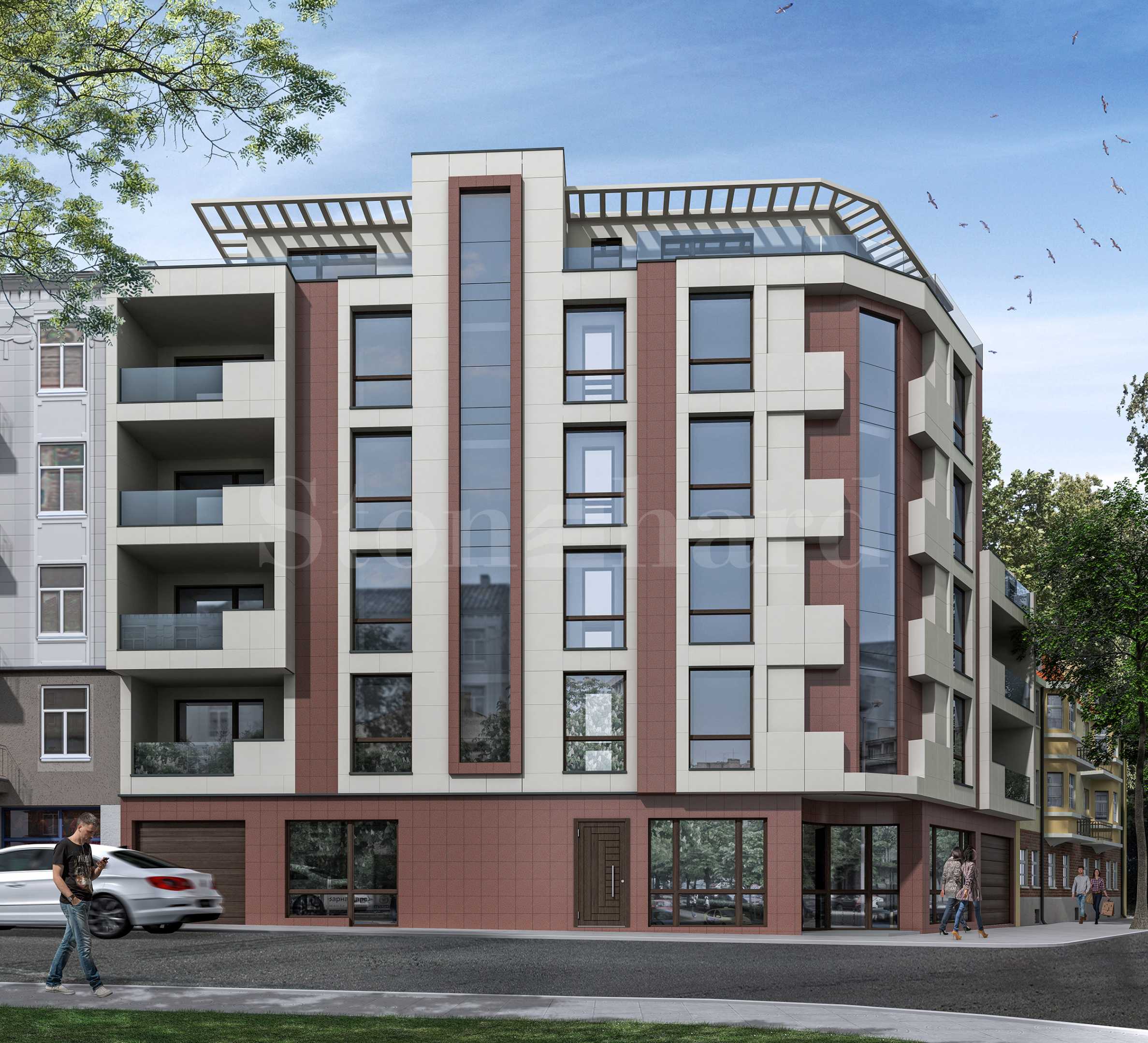 New building with a modern vision with practical apartments and parking spaces in the center of Varna2 - Stonehard