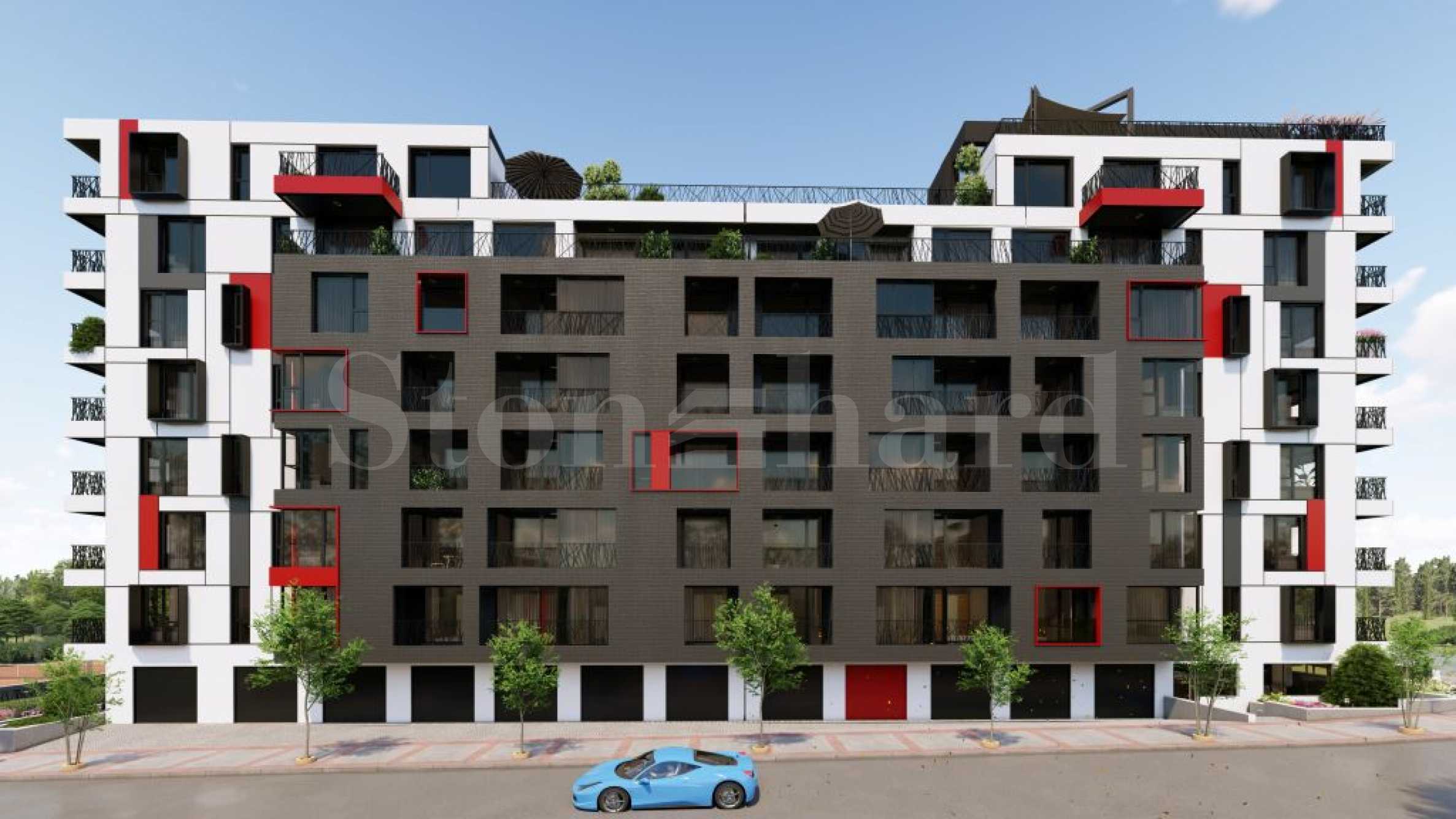 Representative residential building near Business Park Metro Station2 - Stonehard