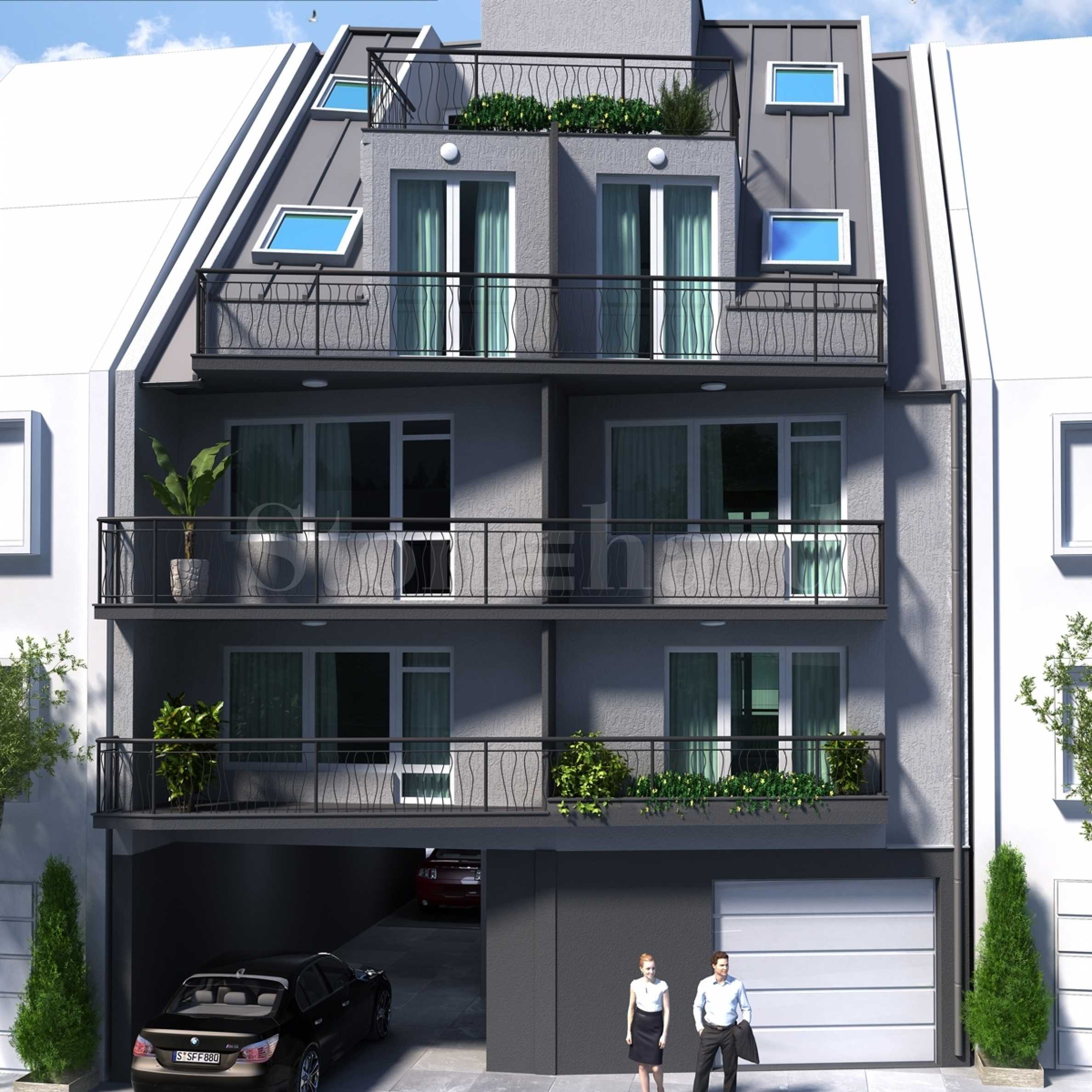 Cozy building with only 2 apartments on a floor, Varna1 - Stonehard