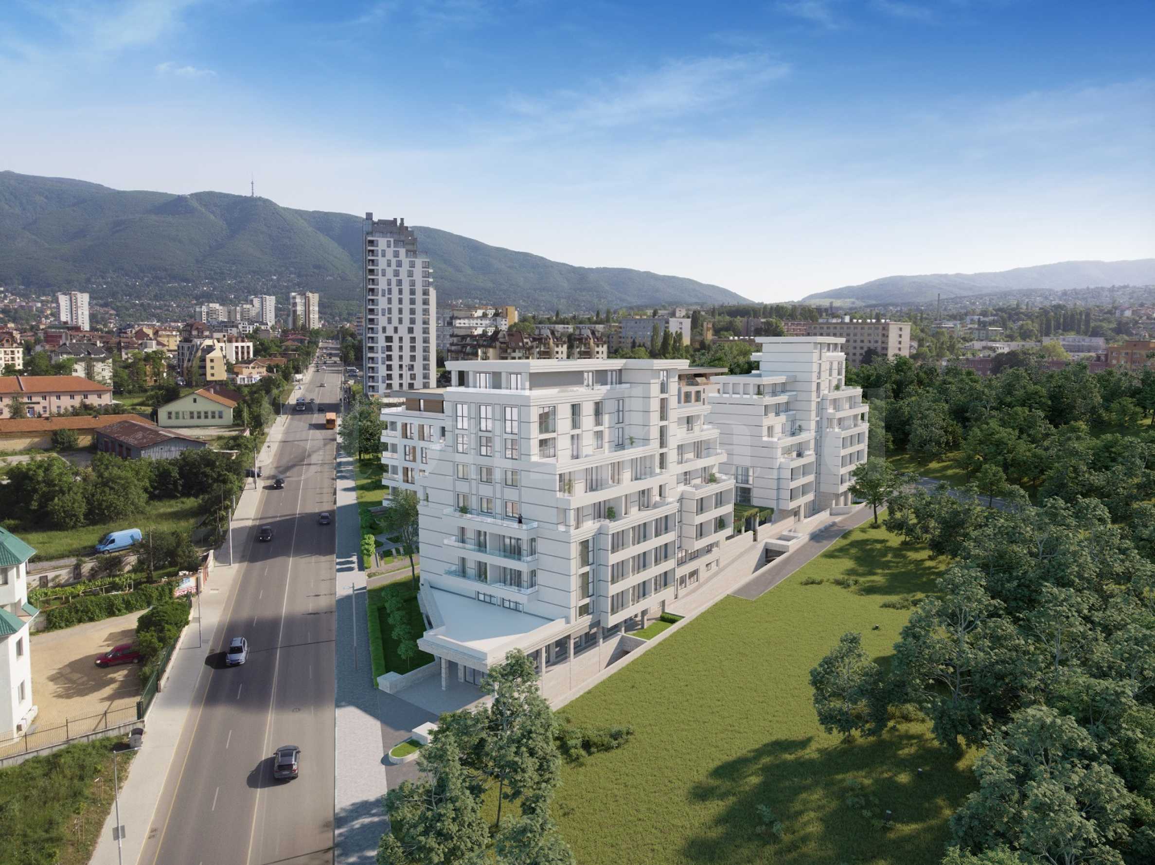 New complex of two residential buildings near NBU1 - Stonehard