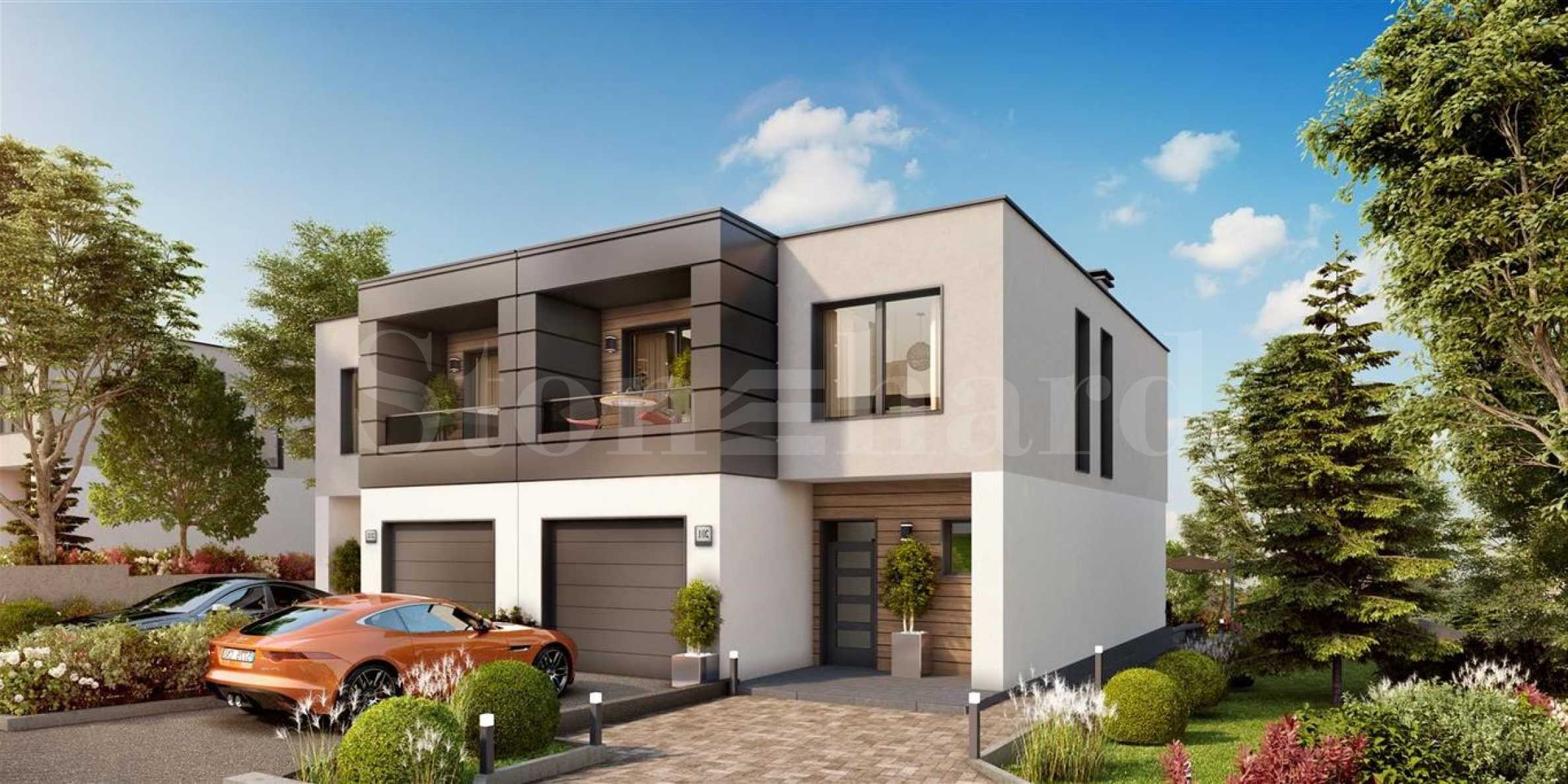 New houses in a modern complex at the foot of the Rhodopes1 - Stonehard