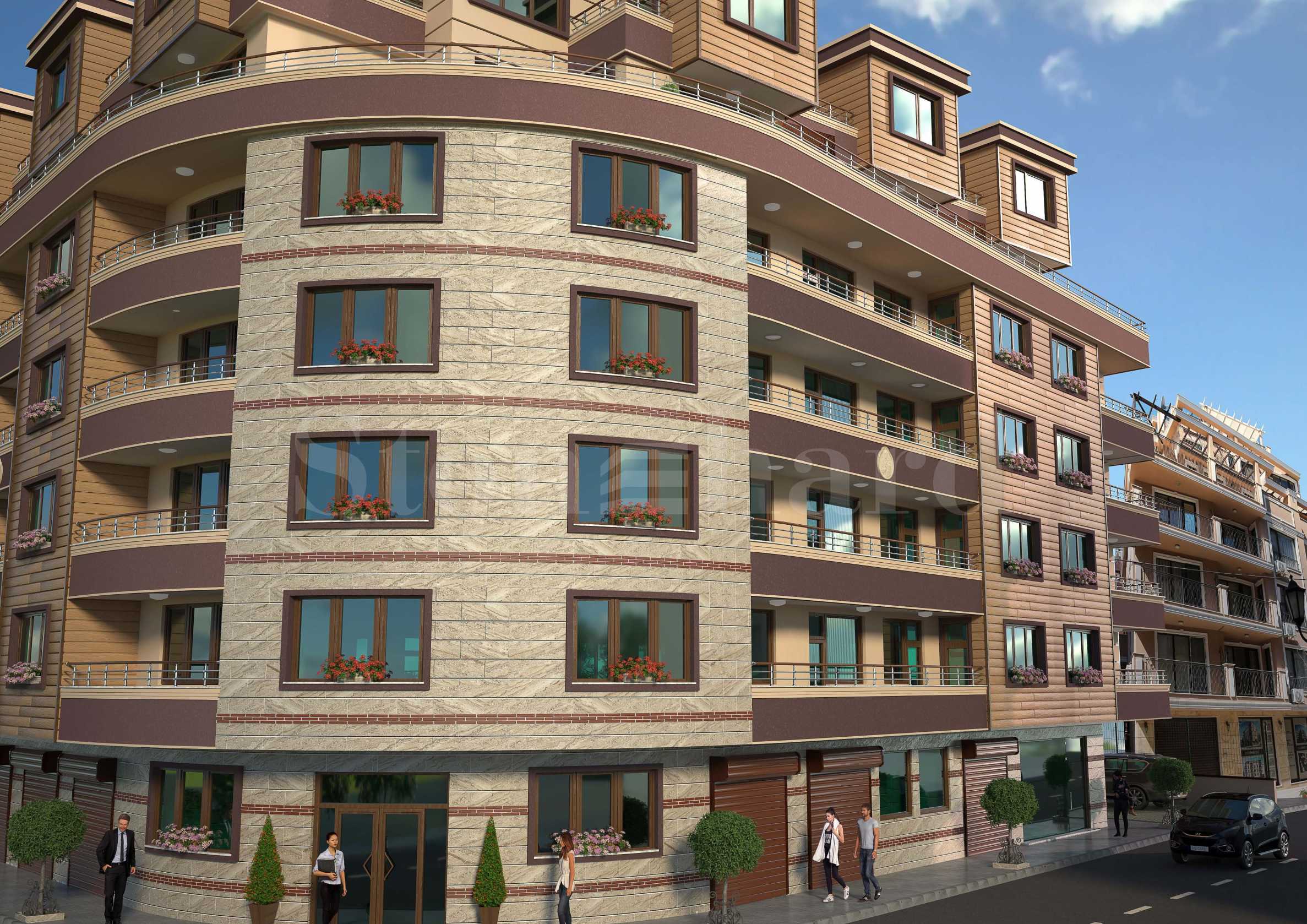 Turnkey apartments in a new building near the sea and the center in Pomorie2 - Stonehard