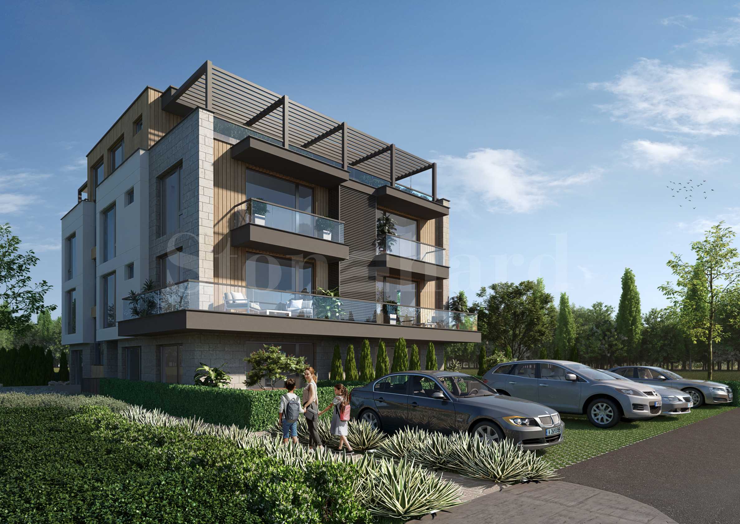 New apartments in a modern residential building in Tsarevo1 - Stonehard