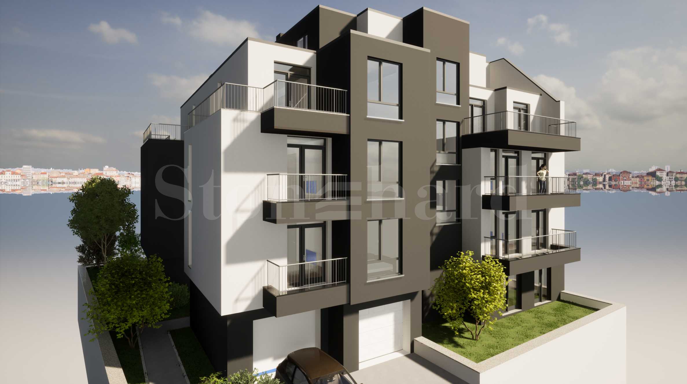 New complex by the lake in Druzhba 12 - Stonehard