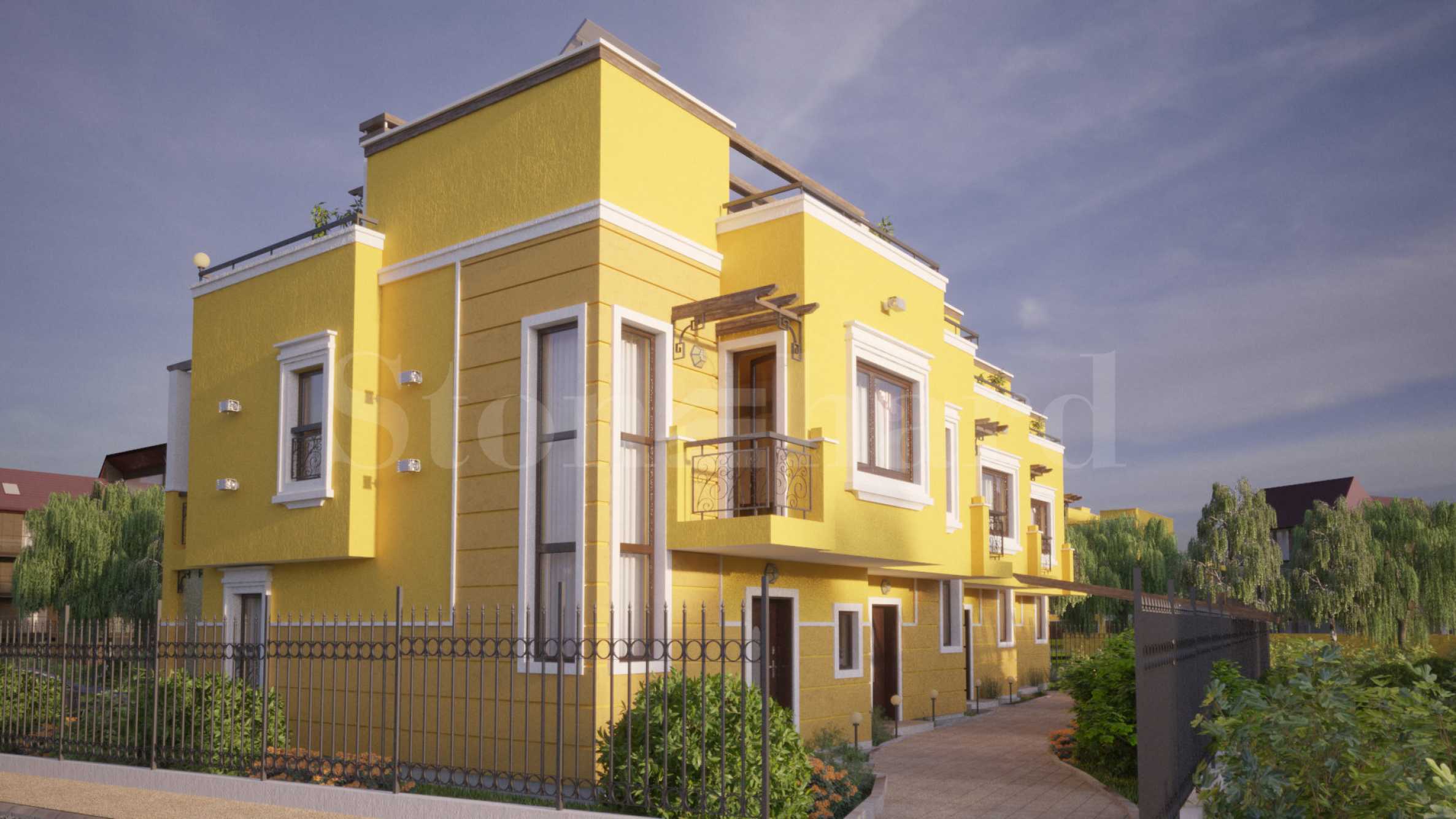 Holiday complex of 4 houses near the Central beach2 - Stonehard