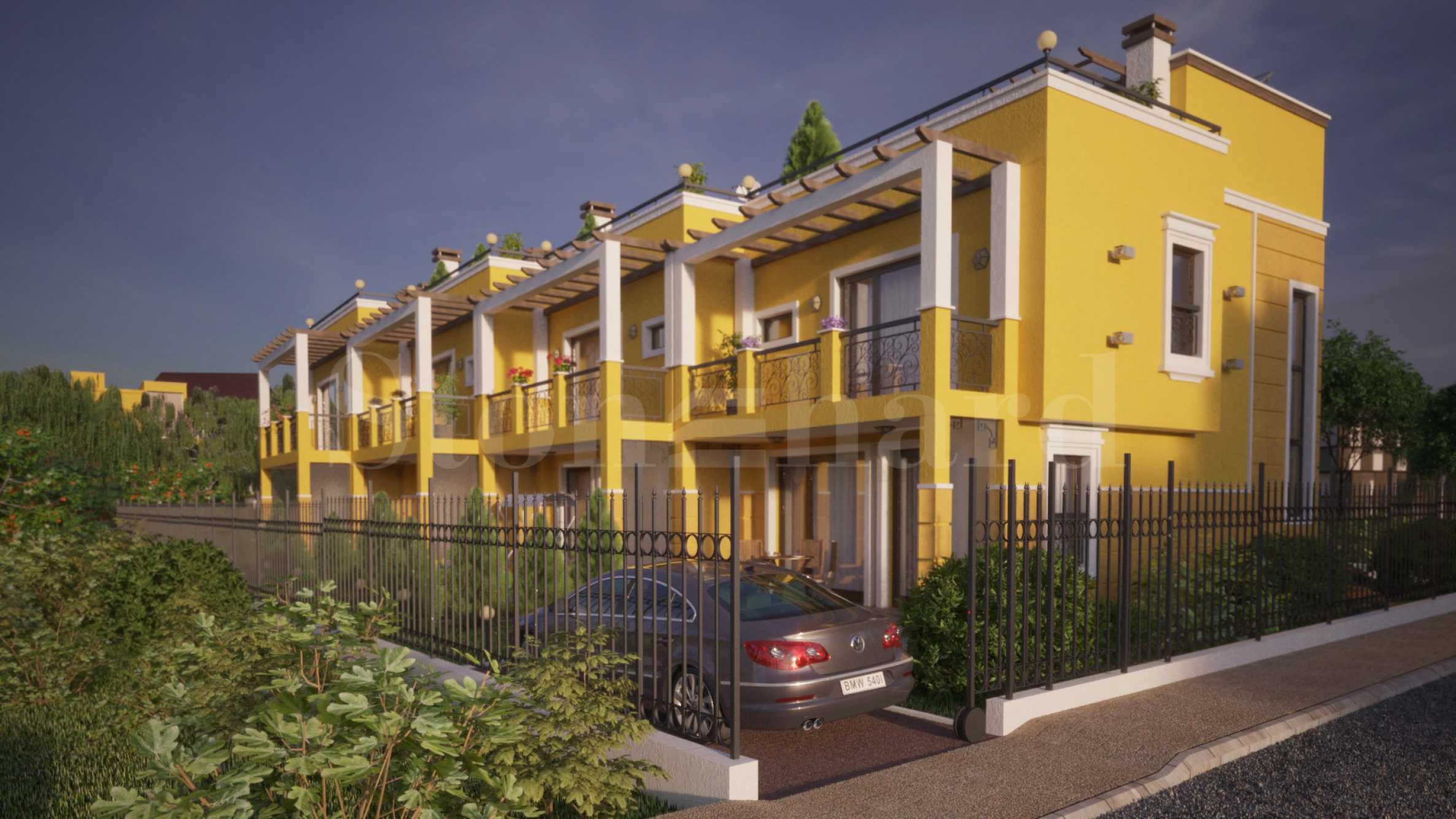 Holiday complex of 4 houses near the Central beach1 - Stonehard